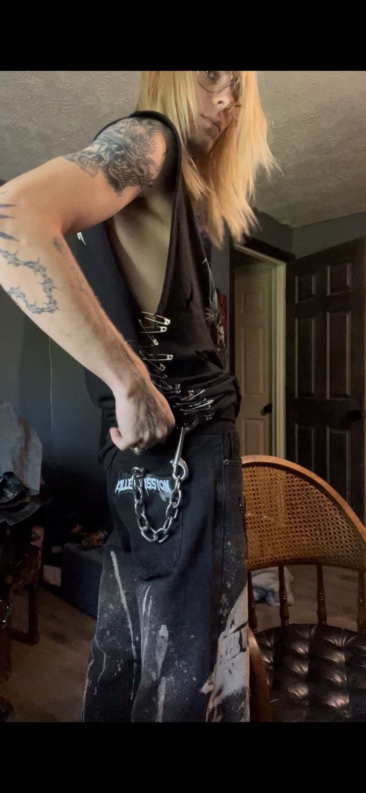 Other Warlocks Workshop ~ Badass Chain Size ONE SIZE - 4 Thumbnail