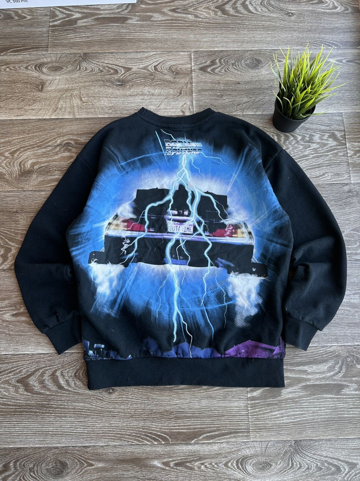 Vintage 🔥 Back To The Future Rare Sweatshirt Pullover Shirt Movie Size US M / EU 48-50 / 2 - 1 Thumbnail