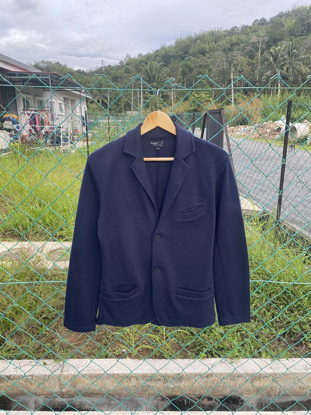 Distressed Agnes.B cardigan jacket