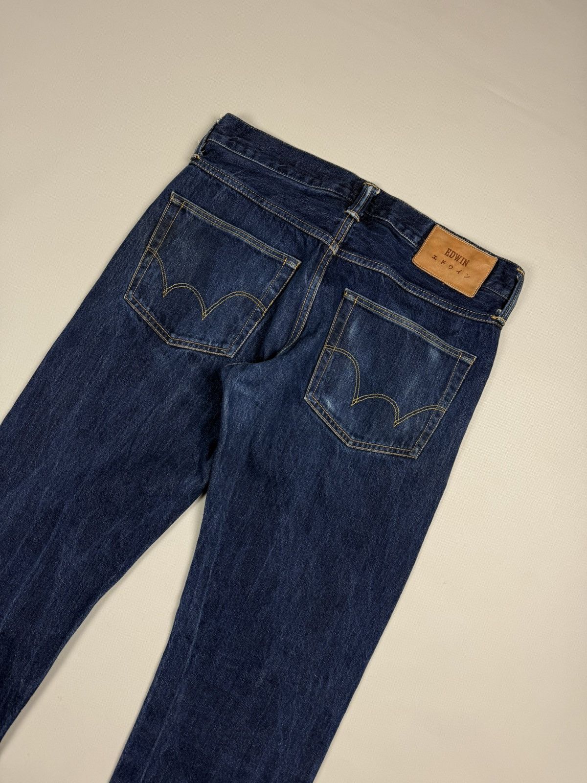 Edwin Edwin ED-55 Regular Tapered Rainbow Selvedge Denim Jeans Size US 31 - 18 Thumbnail