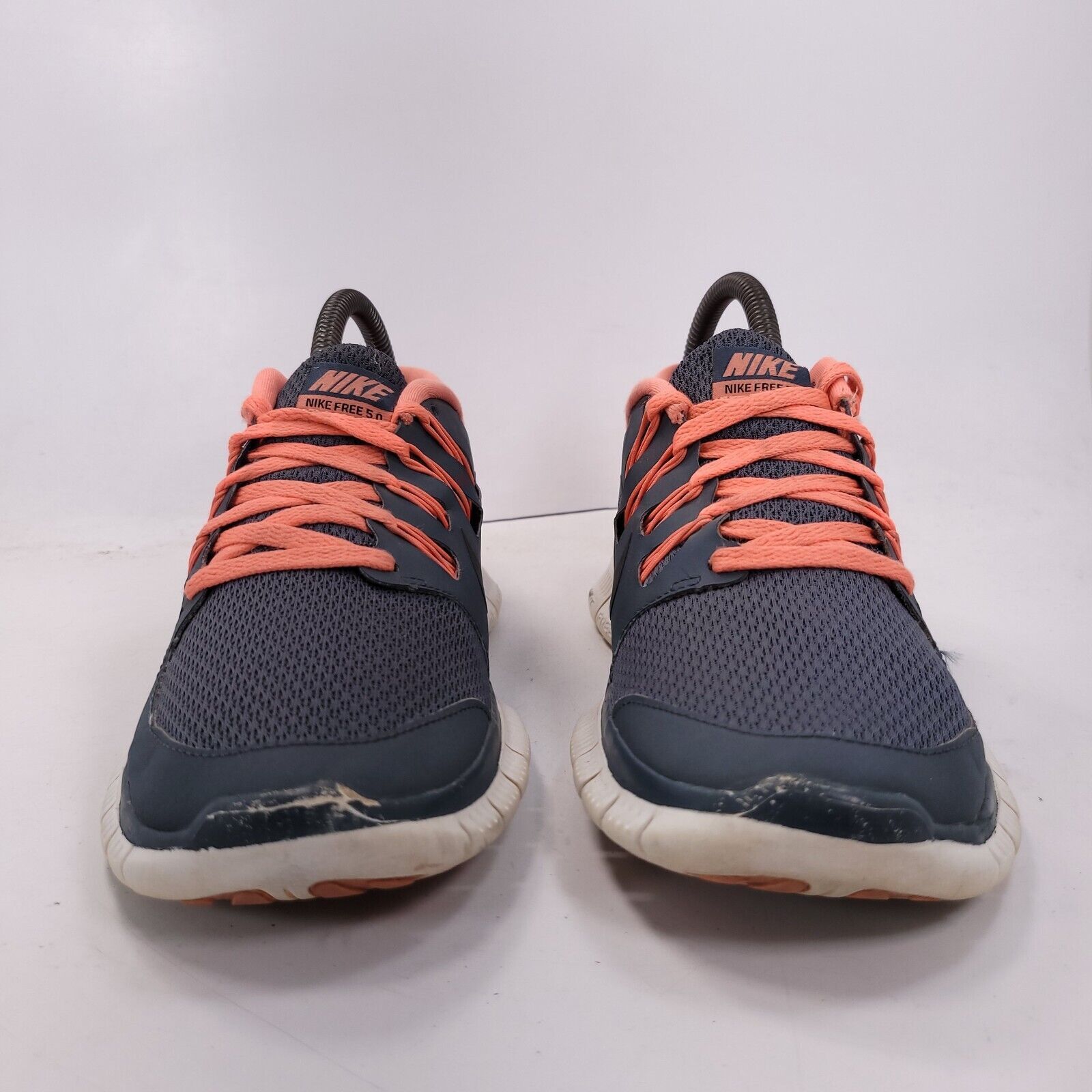 Nike Nike Free 5.0 Shoe Womens Size 7 580591-446 Gray Pink White Size US 7 / IT 37 - 2 Thumbnail