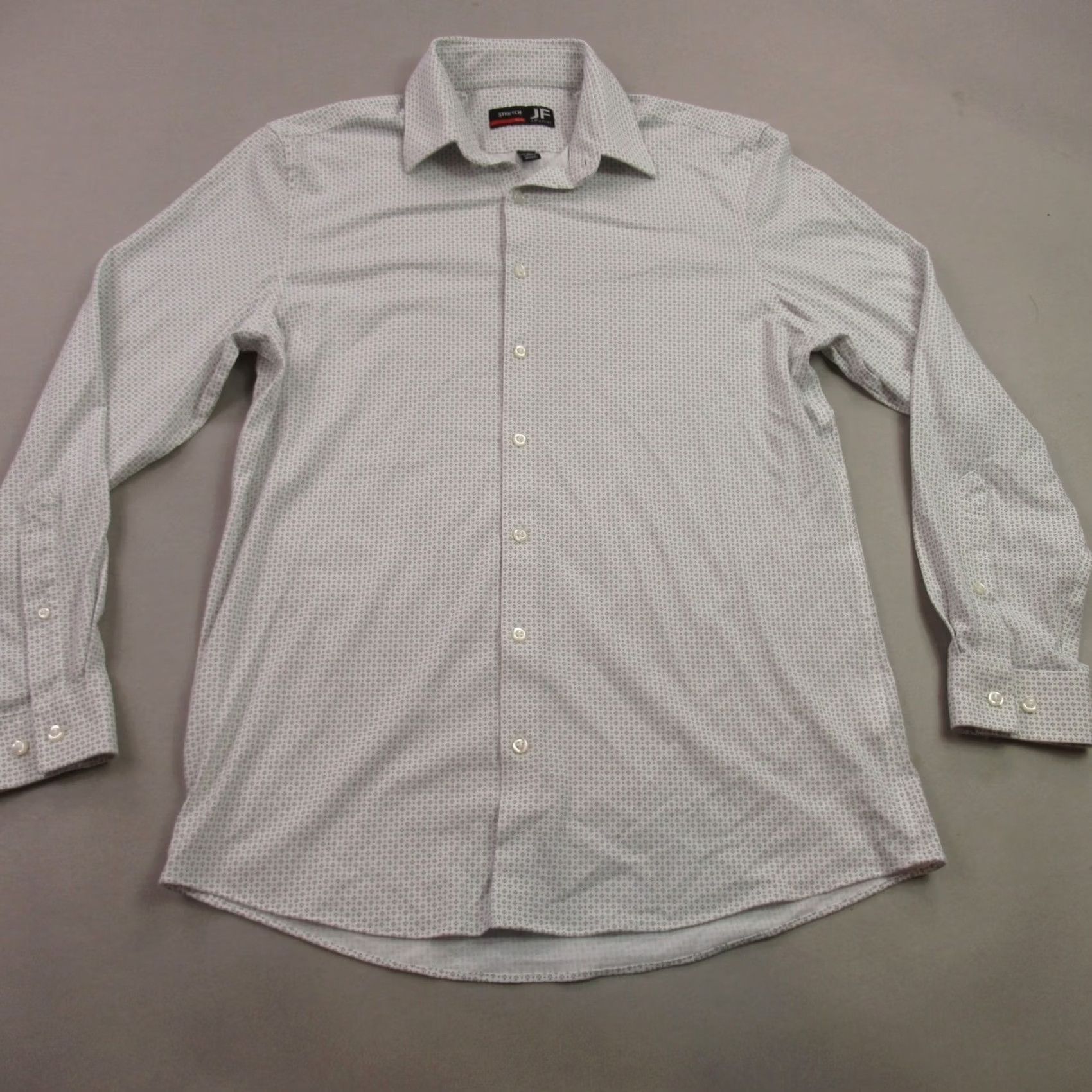 Vintage J. Ferrar Shirt Mens M Long Sleeve Slim Fit Button Front Stretch Casual Size US M / EU 48-50 / 2 - 2 Thumbnail