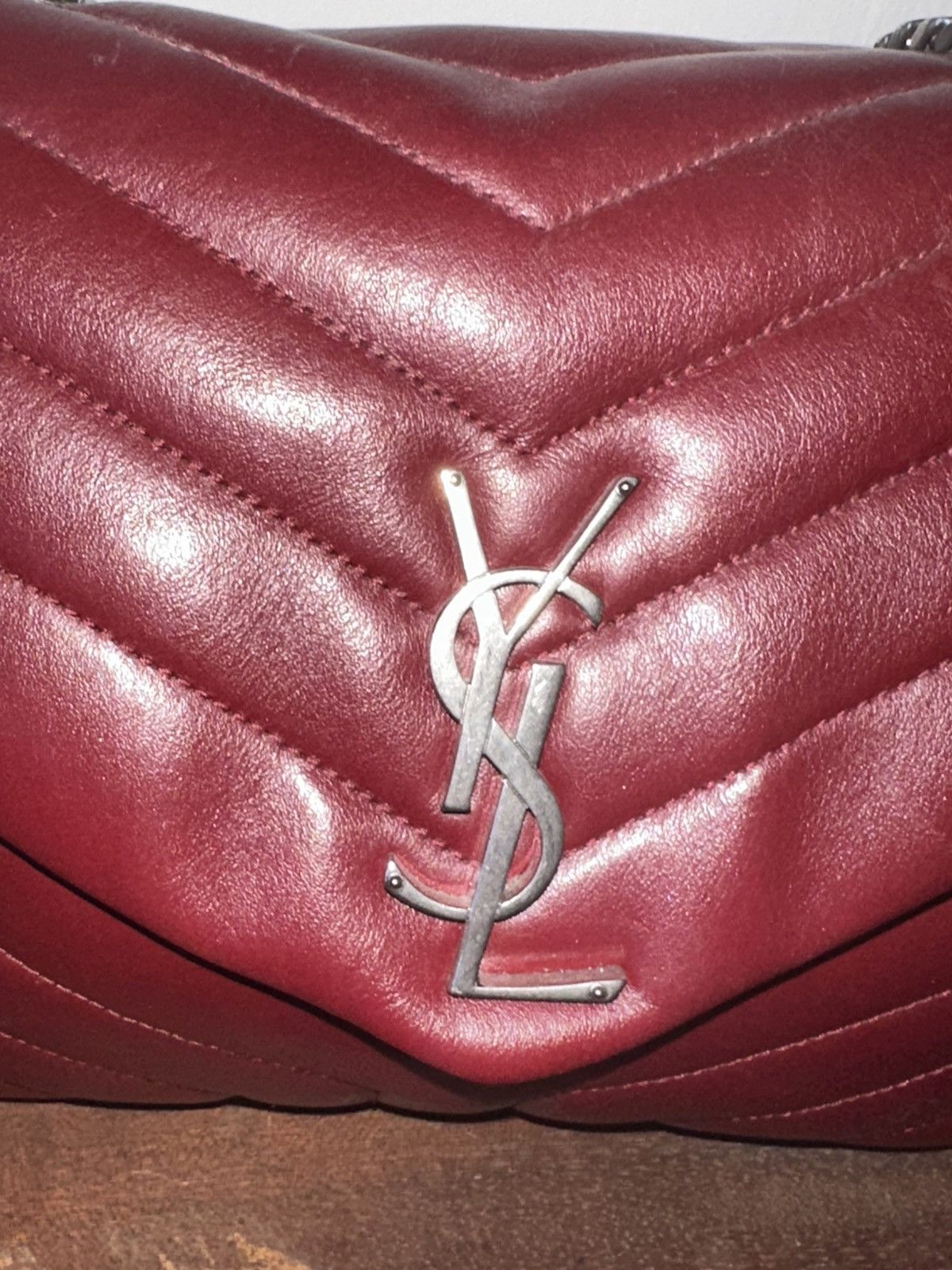 Yves Saint Laurent SAINT LAURENT Loulou medium quilted leather shoulder bag Size ONE SIZE - 4 Thumbnail