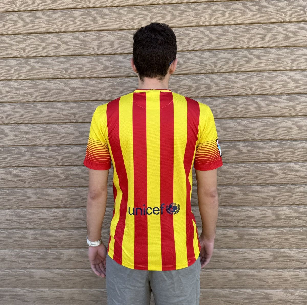 Nike Nike Barcelona 2013 2014 Away Jersey Shirt Men S 532823-703 Size US S / EU 44-46 / 1 - 4 Thumbnail