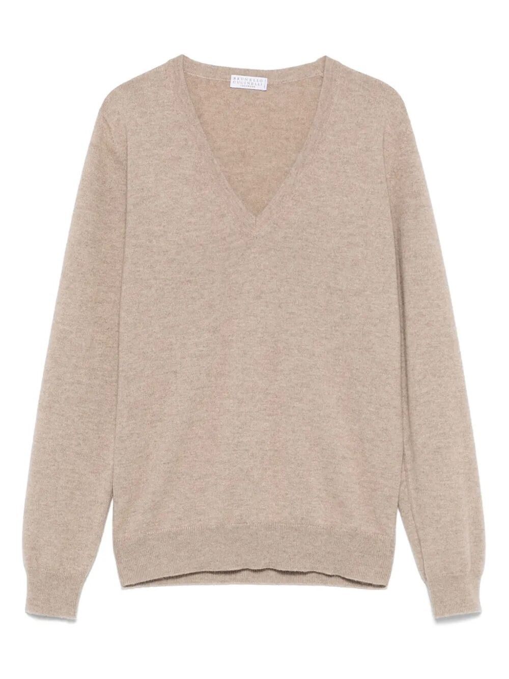 Brunello Cucinelli Cashmere Sweater Size L / US 10 / IT 46 - 1 Thumbnail