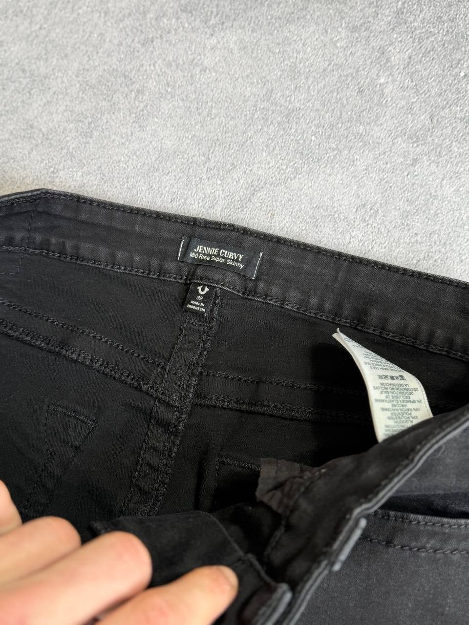 True Religion vintage true religion skinny y2k avant-garde jeans hype Size US 32 / EU 48 - 11 Thumbnail