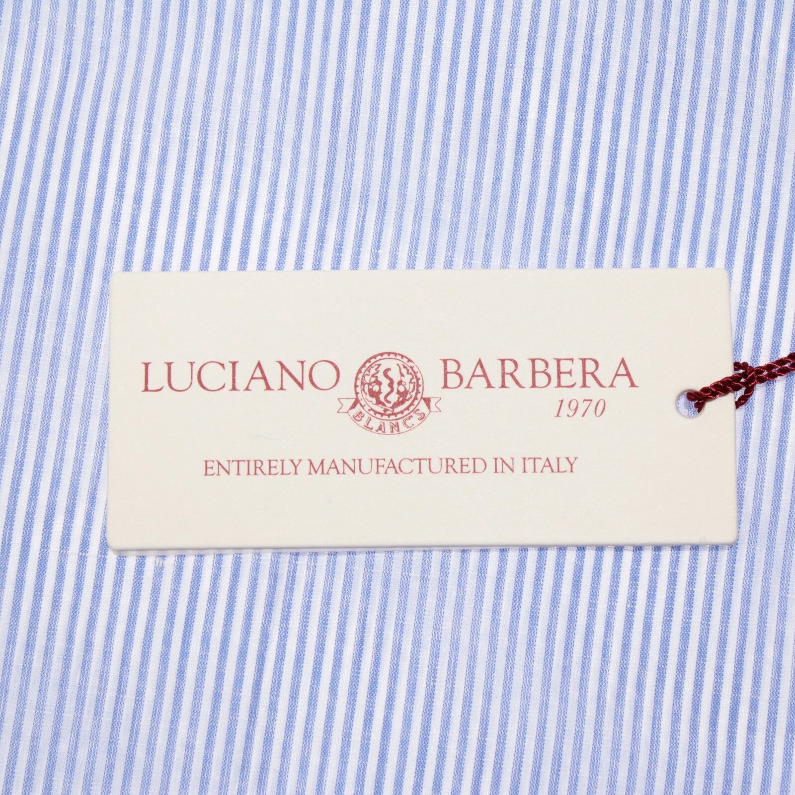 Luciano Barbera Luciano Barbera New with tags Shirt Size M US In Blue Size US M / EU 48-50 / 2 - 2 Thumbnail