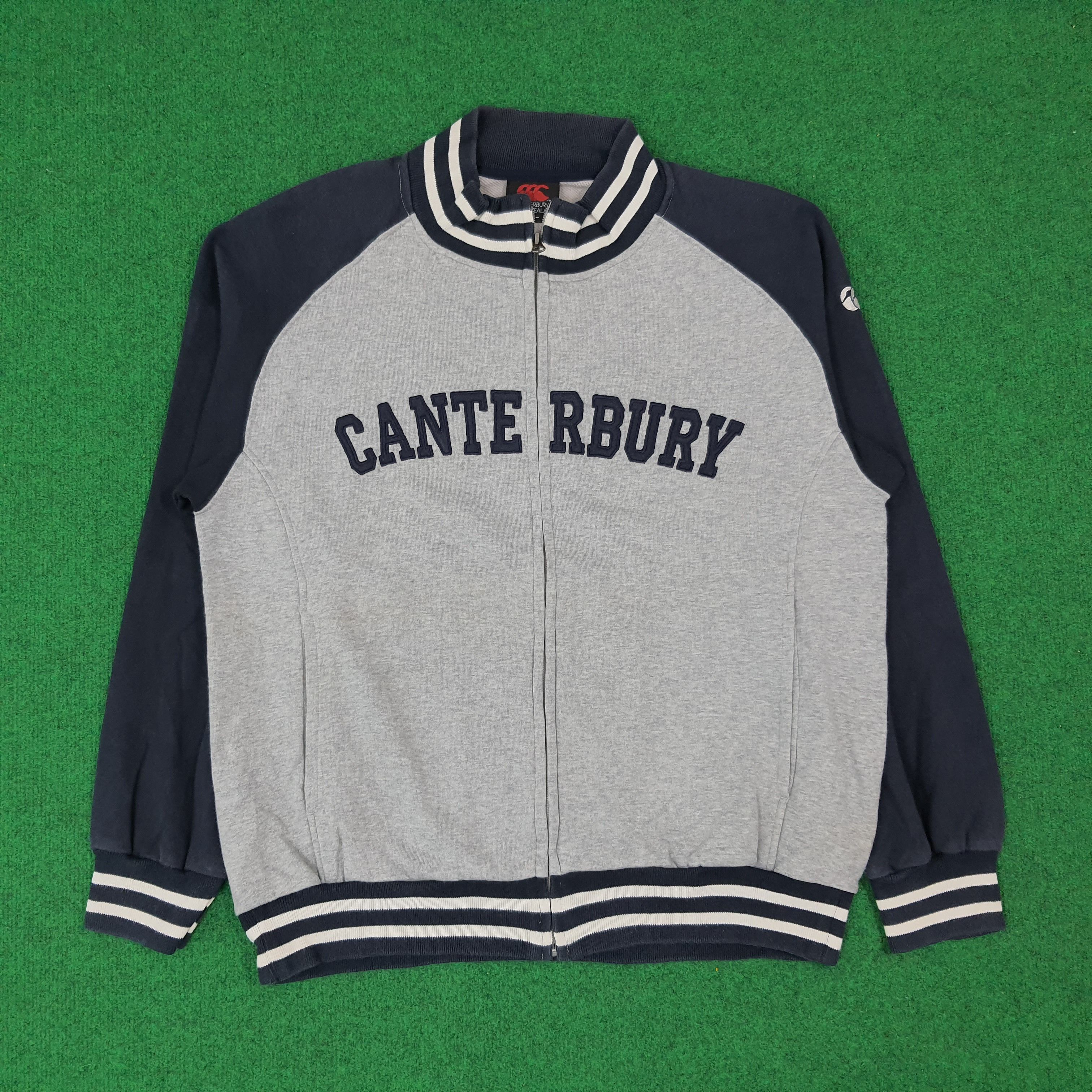 Canterbury of New Zealand Vintage Canterbury Spell Out Raglan Zip Jacket C271N15 Size US L / EU 52-54 / 3 - 1 Thumbnail
