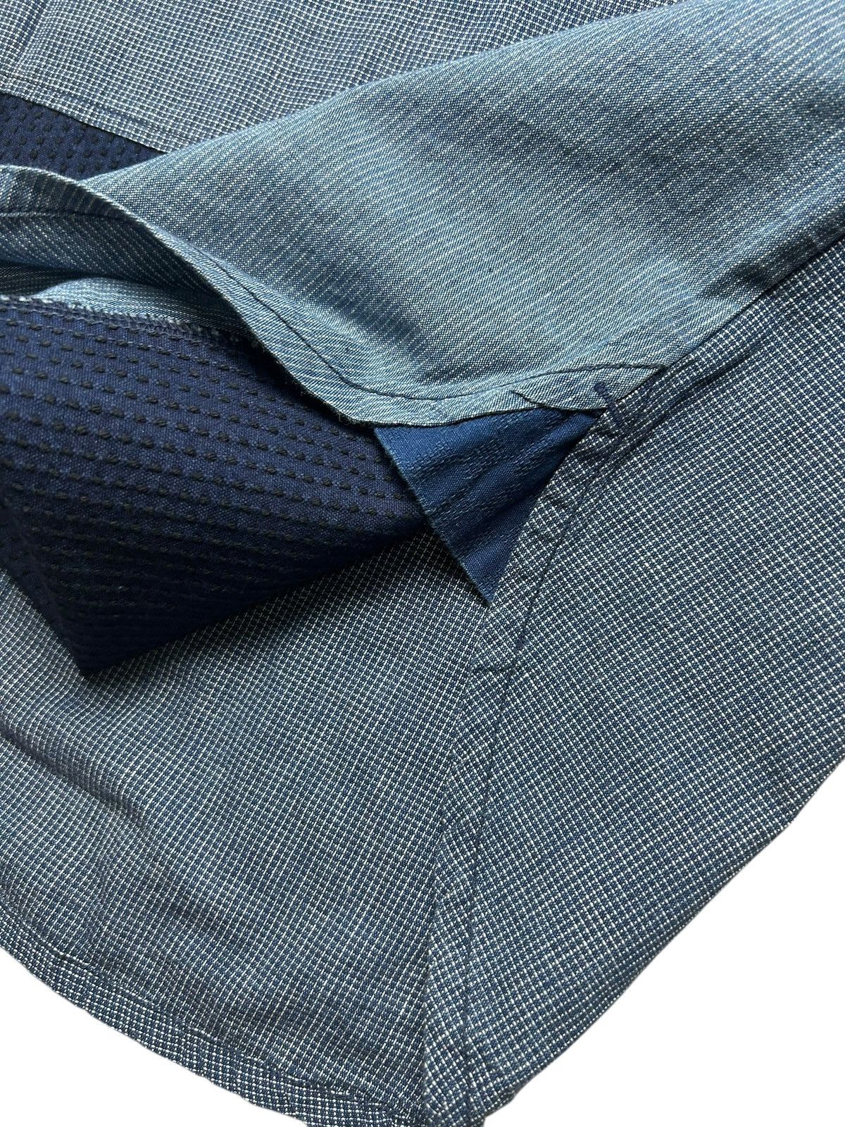 FDMTL FDMTL TOKYO fundamental Pullover Patchwork Shirt Indigo Size US M / EU 48-50 / 2 - 15 Thumbnail
