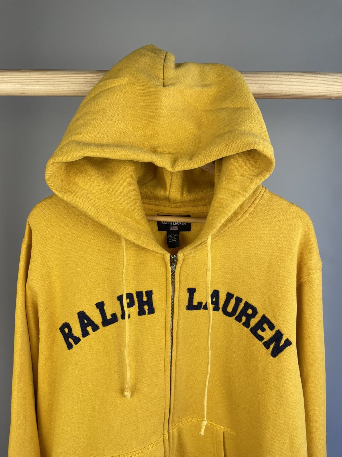 Polo Ralph Lauren × Ralph Lauren × Vintage Polo jeans Ralph Lauren cotton zip hoodie size XL Size US XL / EU 56 / 4 - 2 Thumbnail