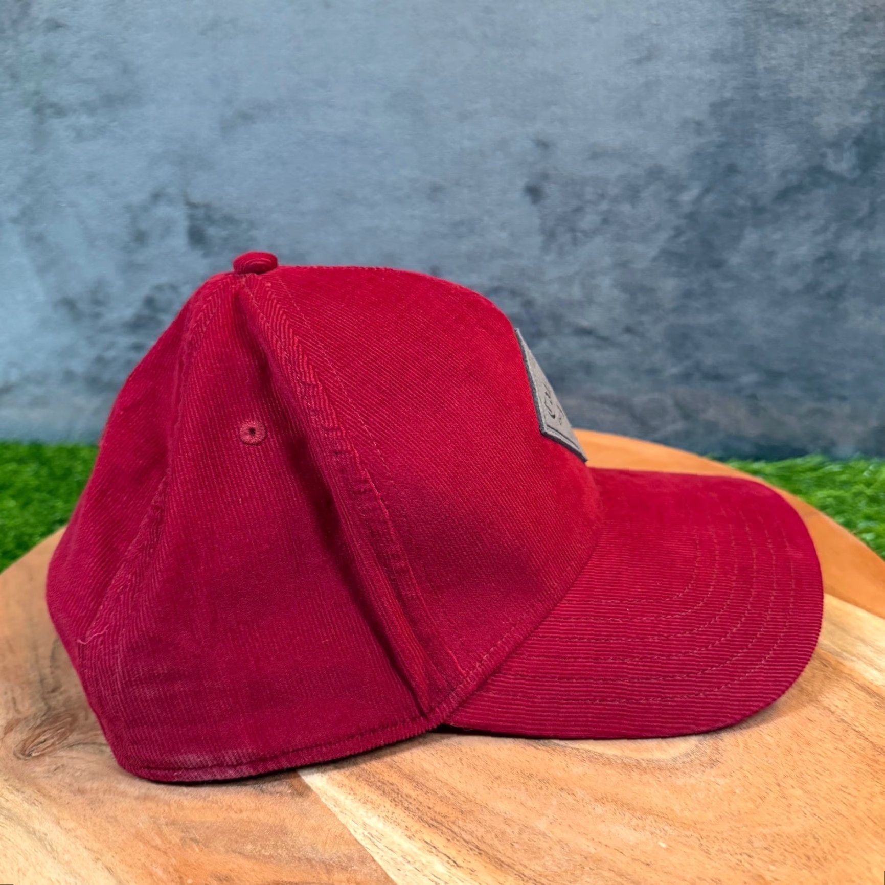 Callaway Callaway Red Corduroy Snapback Hat Adjustable Men Adult Baseball Cap Size ONE SIZE - 3 Thumbnail