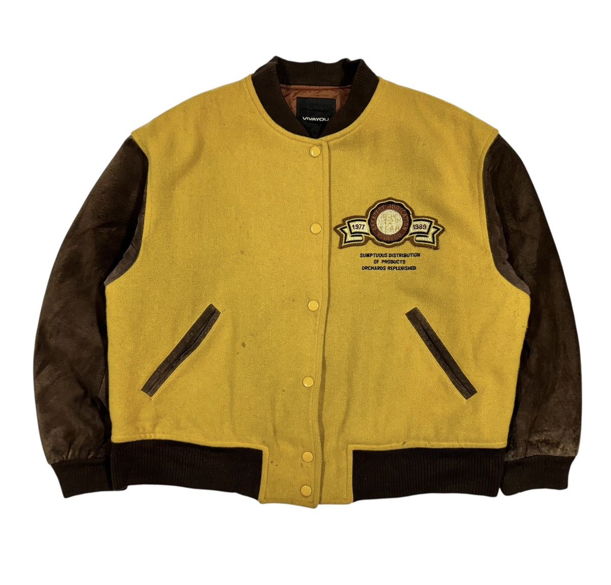 If Six Was Nine Vtg🔥90’s VivaYou Coach Leather Sleeve Jacket Size US L / EU 52-54 / 3 - 3 Thumbnail
