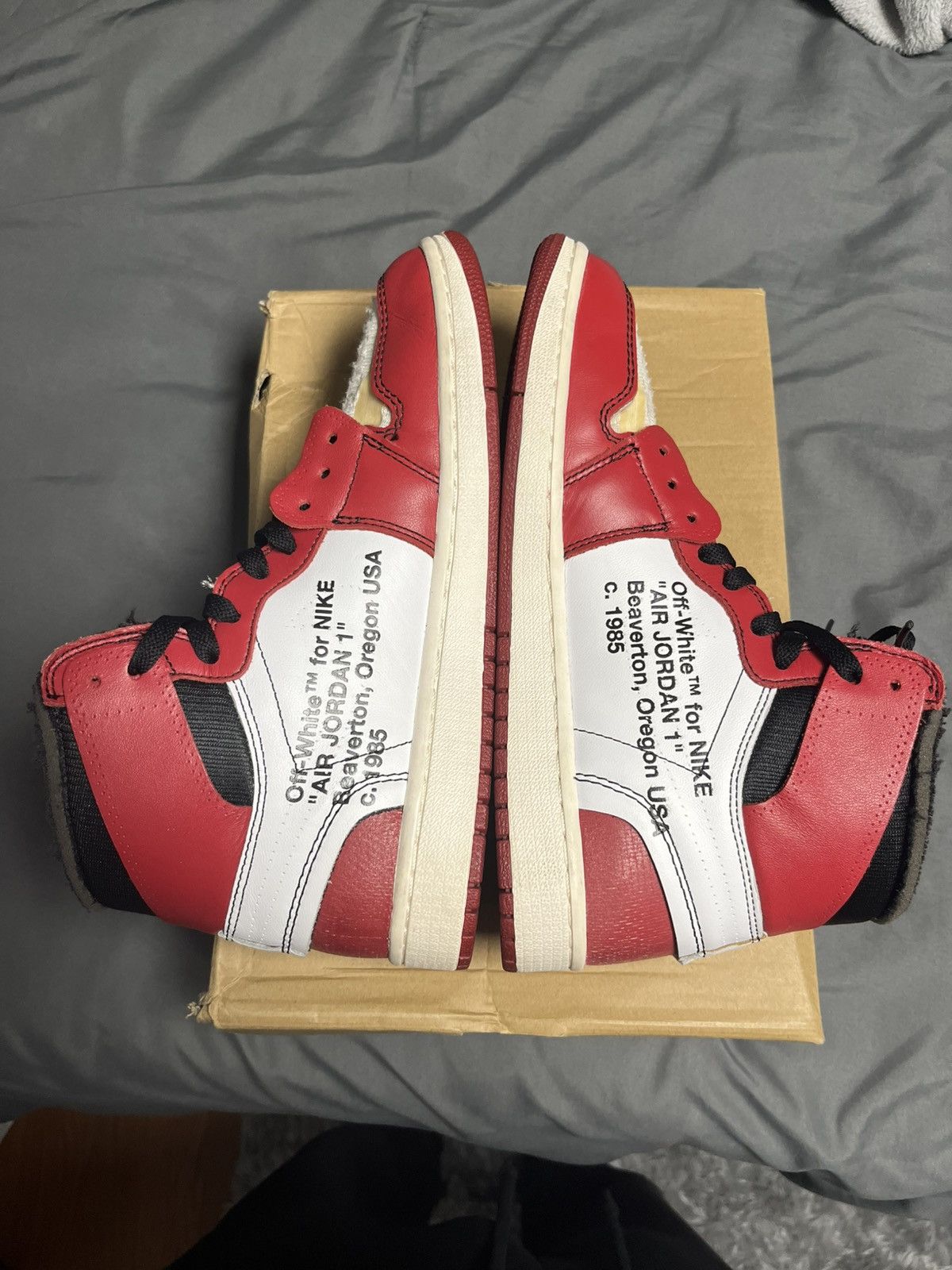 Jordan Brand × Off-White Off white Chicago 1s Size US 8.5 / EU 41-42 - 5 Thumbnail