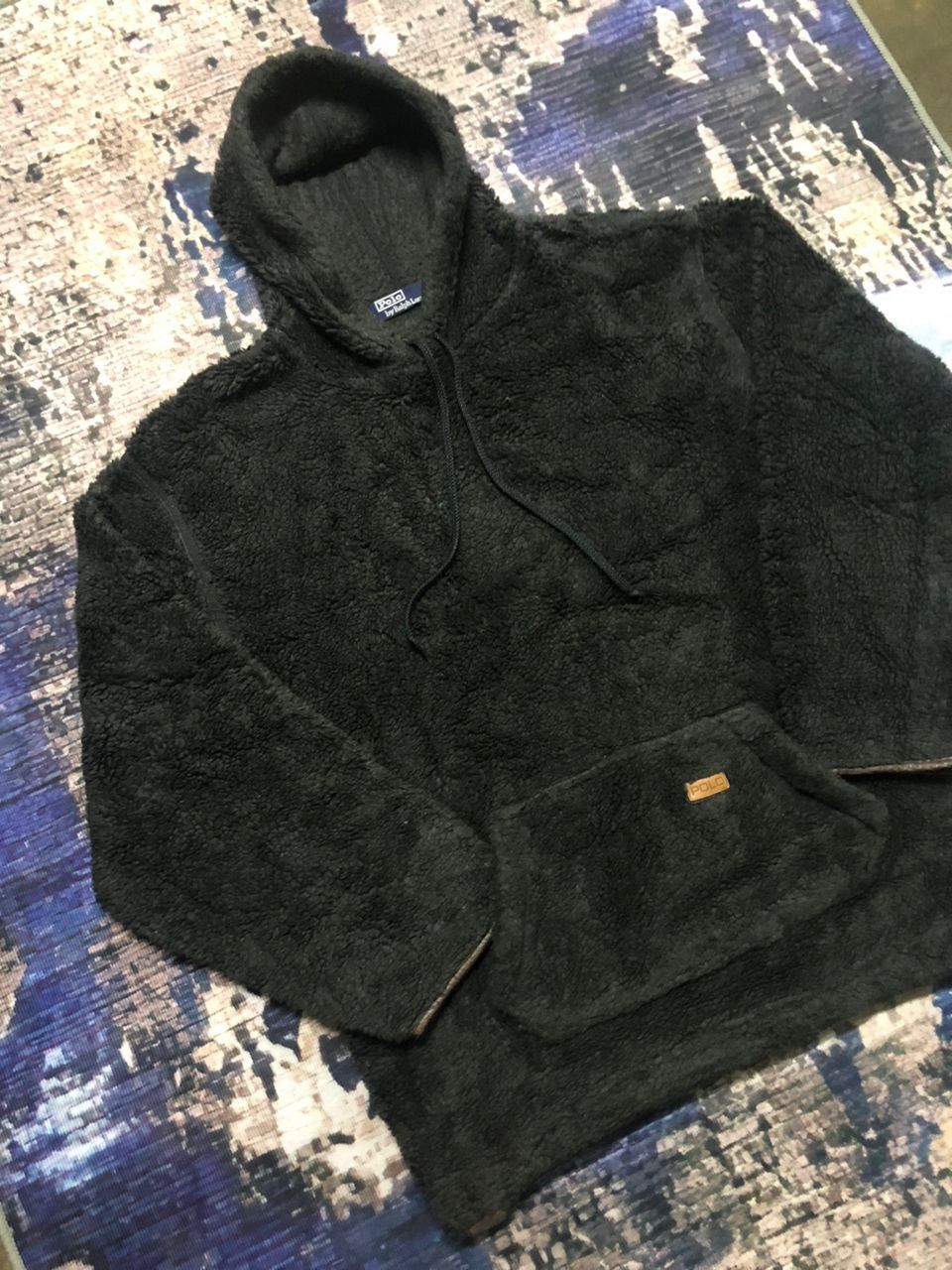 Polo Ralph Lauren 90s Polo Ralph Lauren Fullover Hoodie Fleece Deep Pile Size US L / EU 52-54 / 3 - 4 Thumbnail