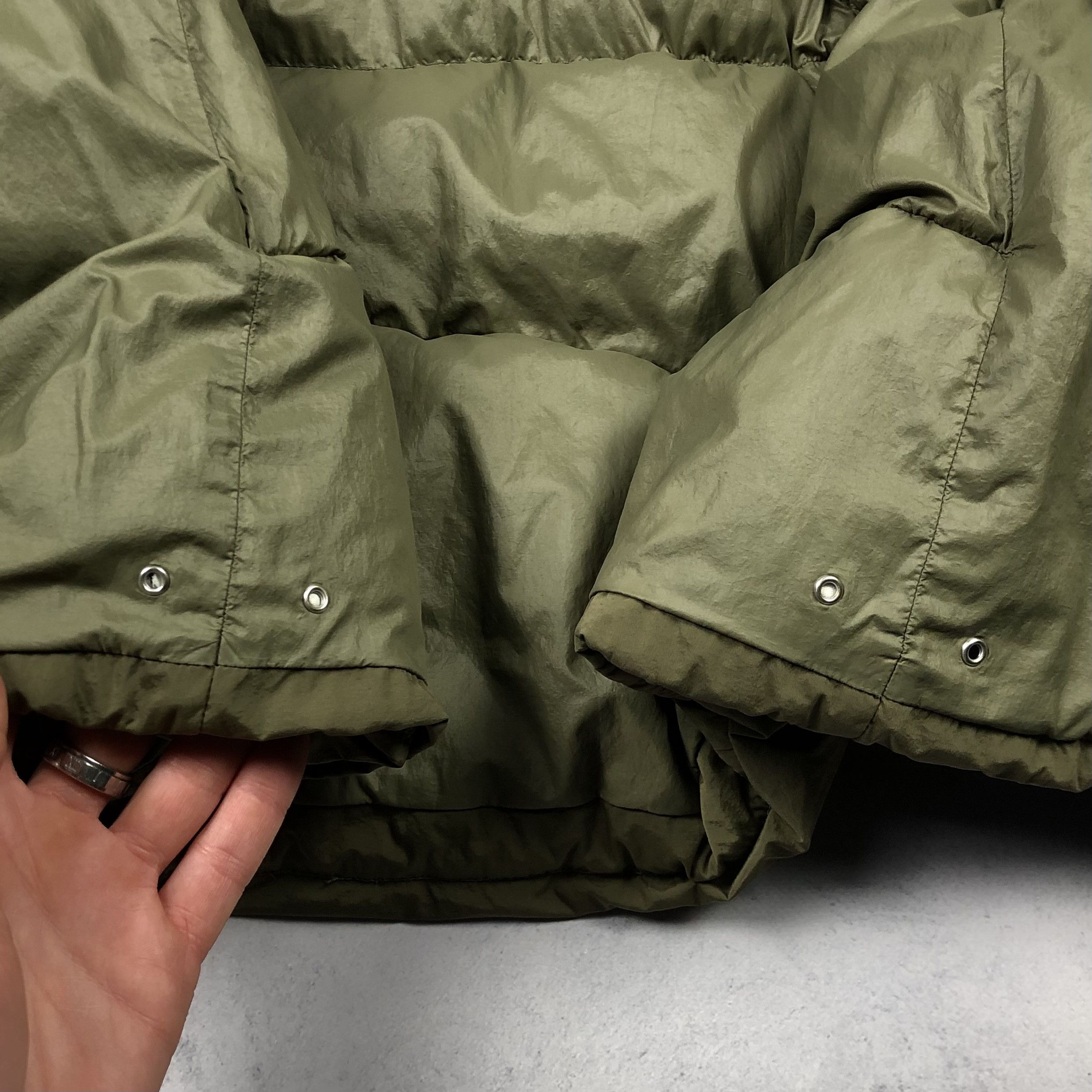 C.P. Company C.P. Company Nycra Stretch Nylon Shell Goggle Down Jacket Size US XL / EU 56 / 4 - 17 Thumbnail