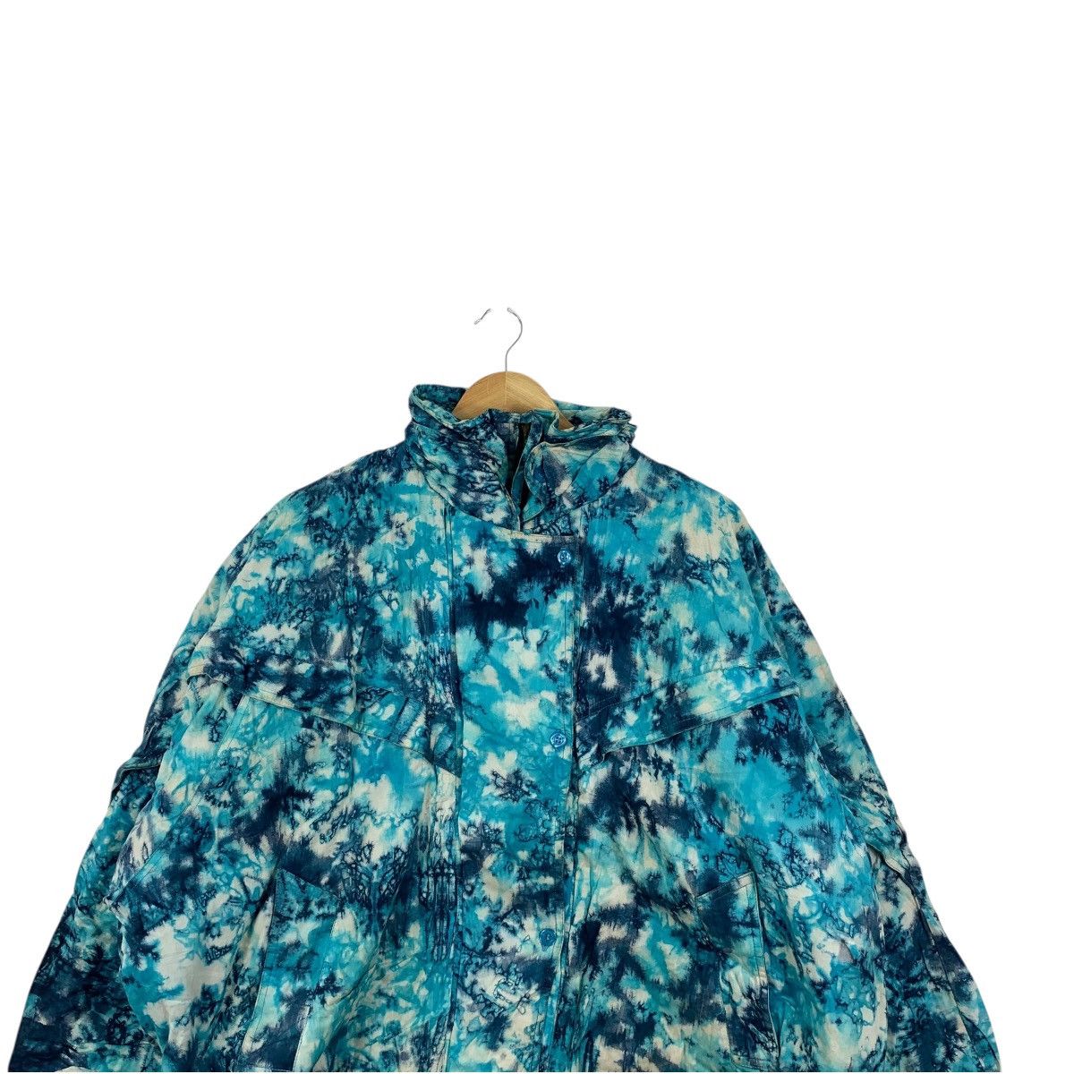 Vintage Vintage BALI APPLE HOUSE Abstract Hand Made Jacket Size 3XL / US 20-22 - 2 Thumbnail