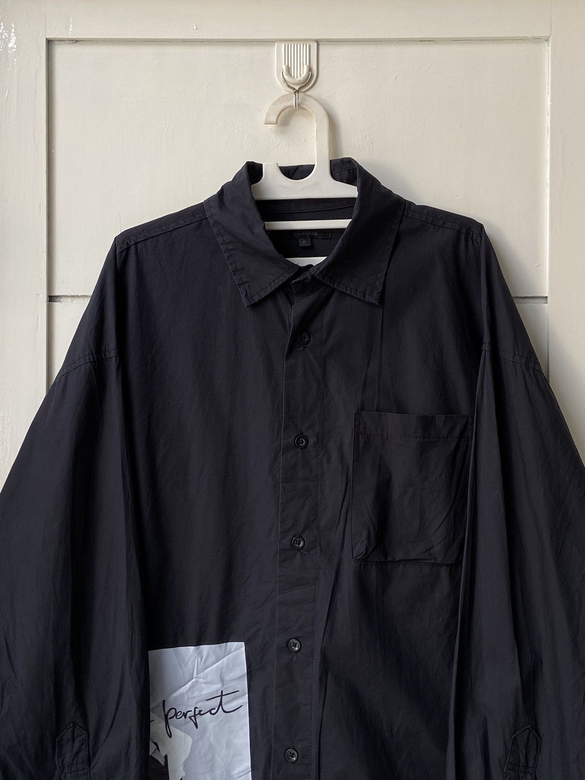 Designer × Japanese Brand BIKE STAR Black Shirt Size US XL / EU 56 / 4 - 2 Thumbnail