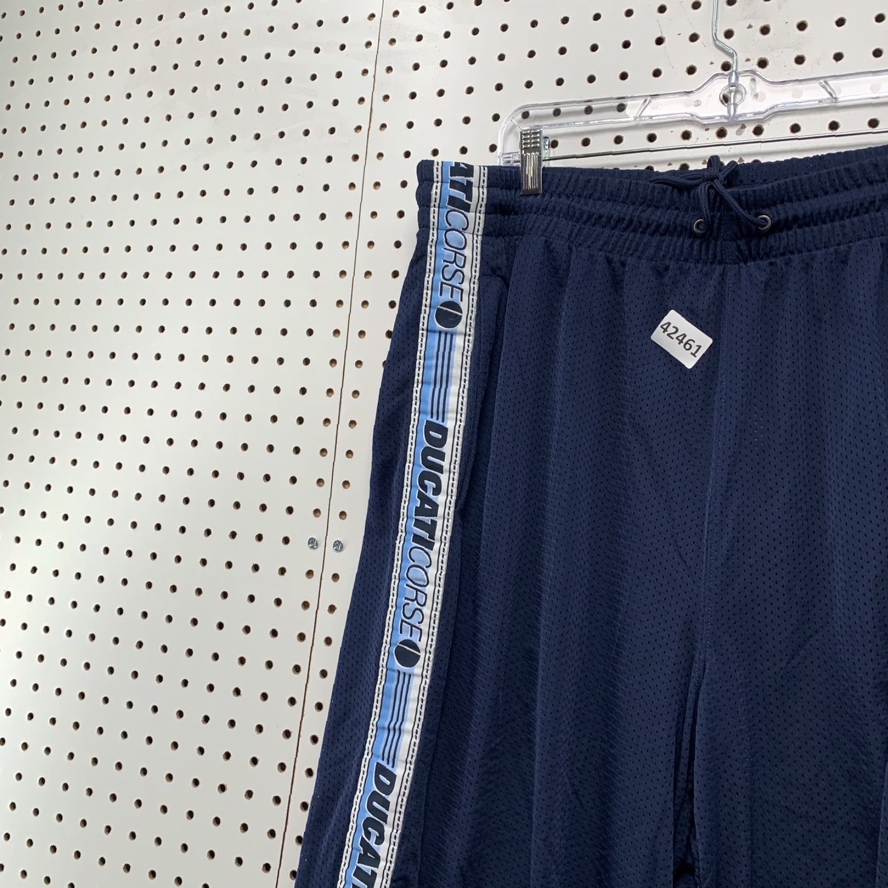 Fila VINTAGE FILA Ducati Corse Track Pants Mens XL Baggy Blue 34x32 Motorcycle Size US 33 - 4 Thumbnail