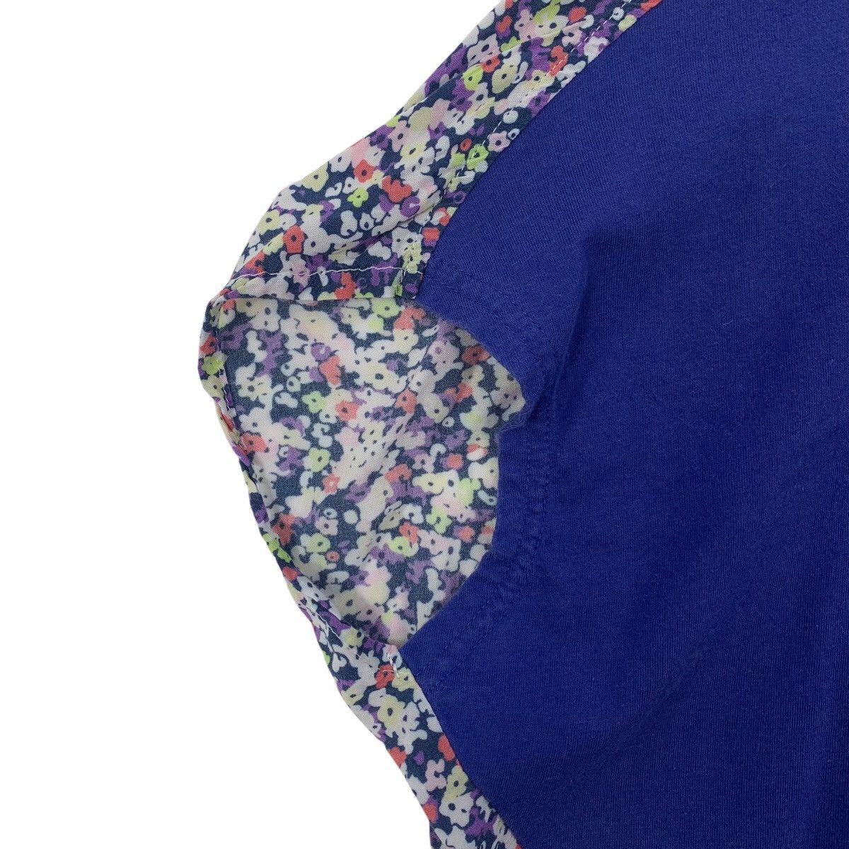 Issey Miyake × mercibeaucoup MERCIBEAUCOUP Cropped Baggy relaxed stylish floral women tee Size XXL / US 16-18 / IT 52-54 - 6 Thumbnail