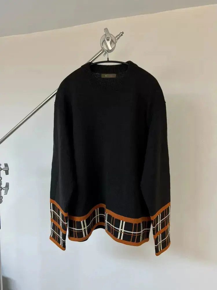 Yohji Yamamoto Yohji Yamamoto Plaid Joint Sweaters Size US L / EU 52-54 / 3 - 1 Thumbnail