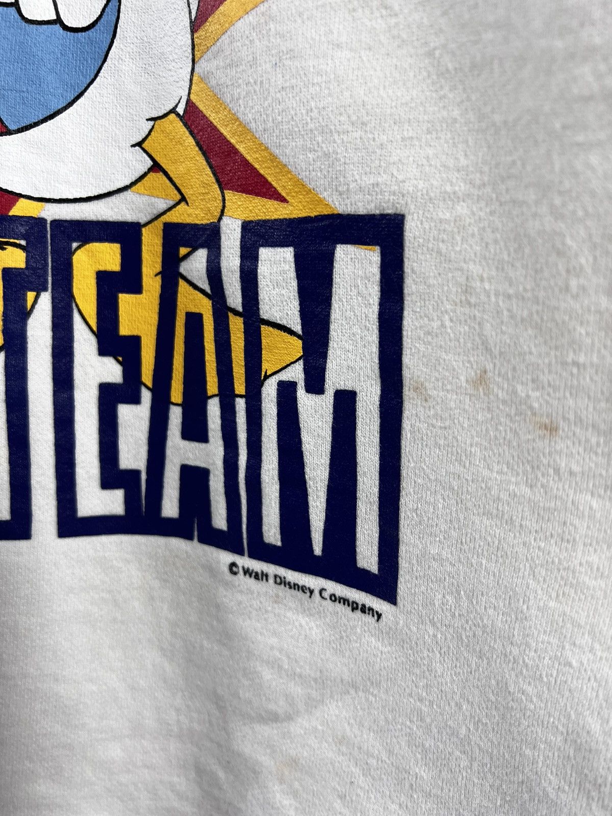 Disney × Mickey Mouse × Vintage 🔥 Vintage 90's Dia Sport for Mickey by Disney Sweatshirt Size US S / EU 44-46 / 1 - 5 Thumbnail