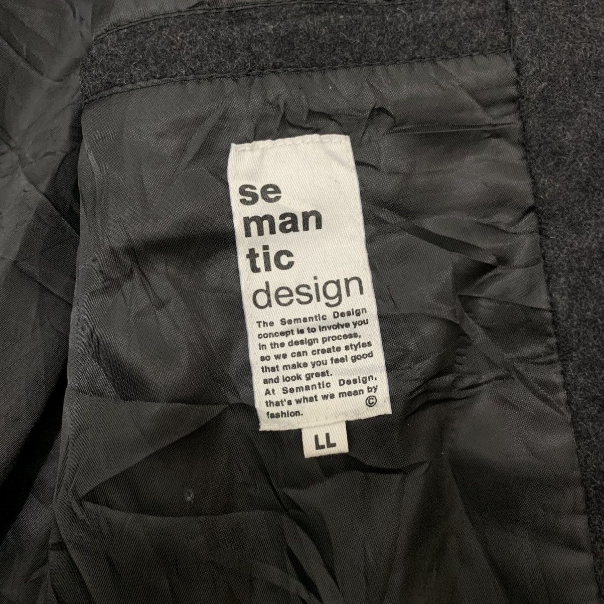Japanese Brand 🇯🇵Semantic Design Wool Jacket🇯🇵 Size US L / EU 52-54 / 3 - 11 Thumbnail