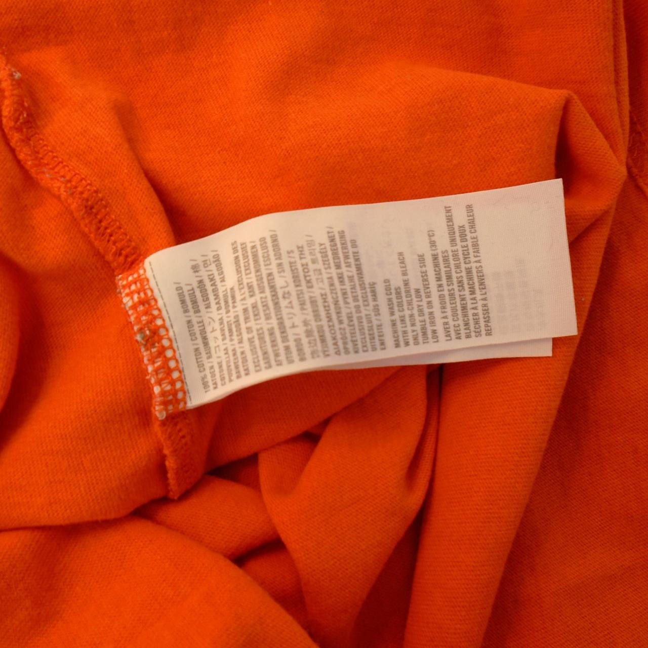 Hollister Men's T-Shirt Hollister. Orange. M. Used. Good Size US M / EU 48-50 / 2 - 10 Thumbnail