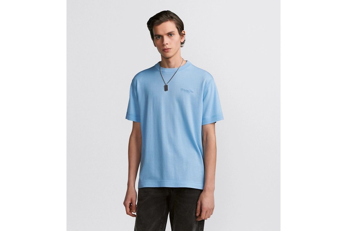 Dior o1bcso1str0226 Couture T-Shirt in Blue Size US M / EU 48-50 / 2 - 4 Thumbnail