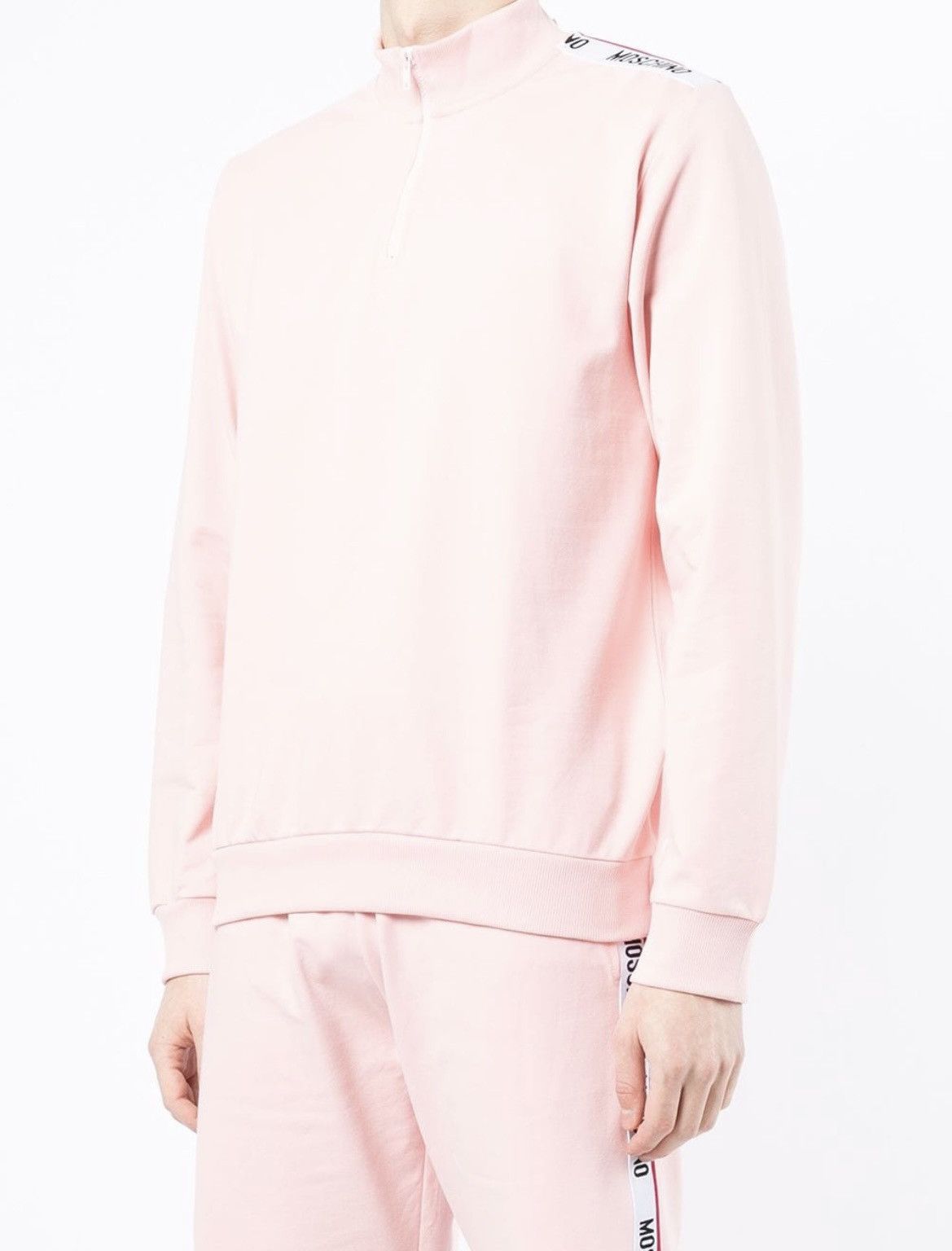 Moschino Moschino 1/4 Zip Sweatshirt Size US L / EU 52-54 / 3 - 1 Thumbnail