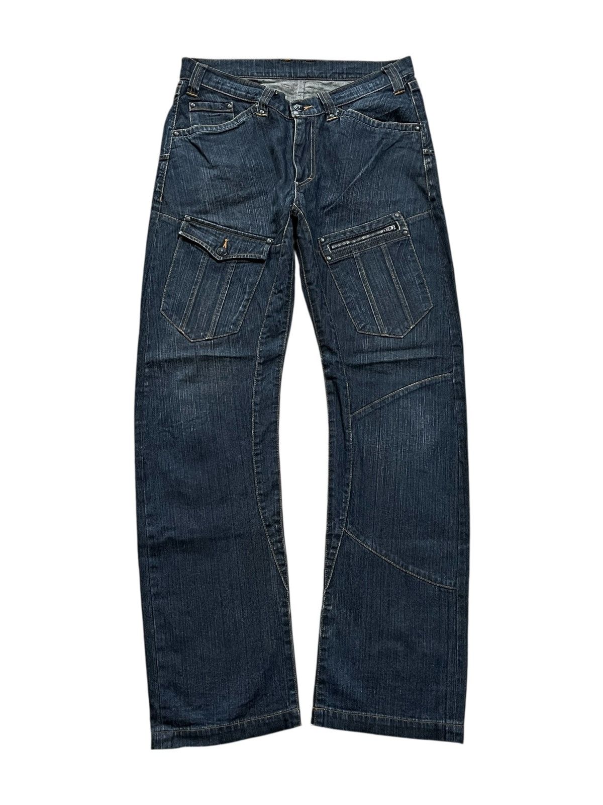 291295=Homme 2000s 291295 Homme Japanese Brand Denim Jeans Size US 34 / EU 50 - 1 Thumbnail