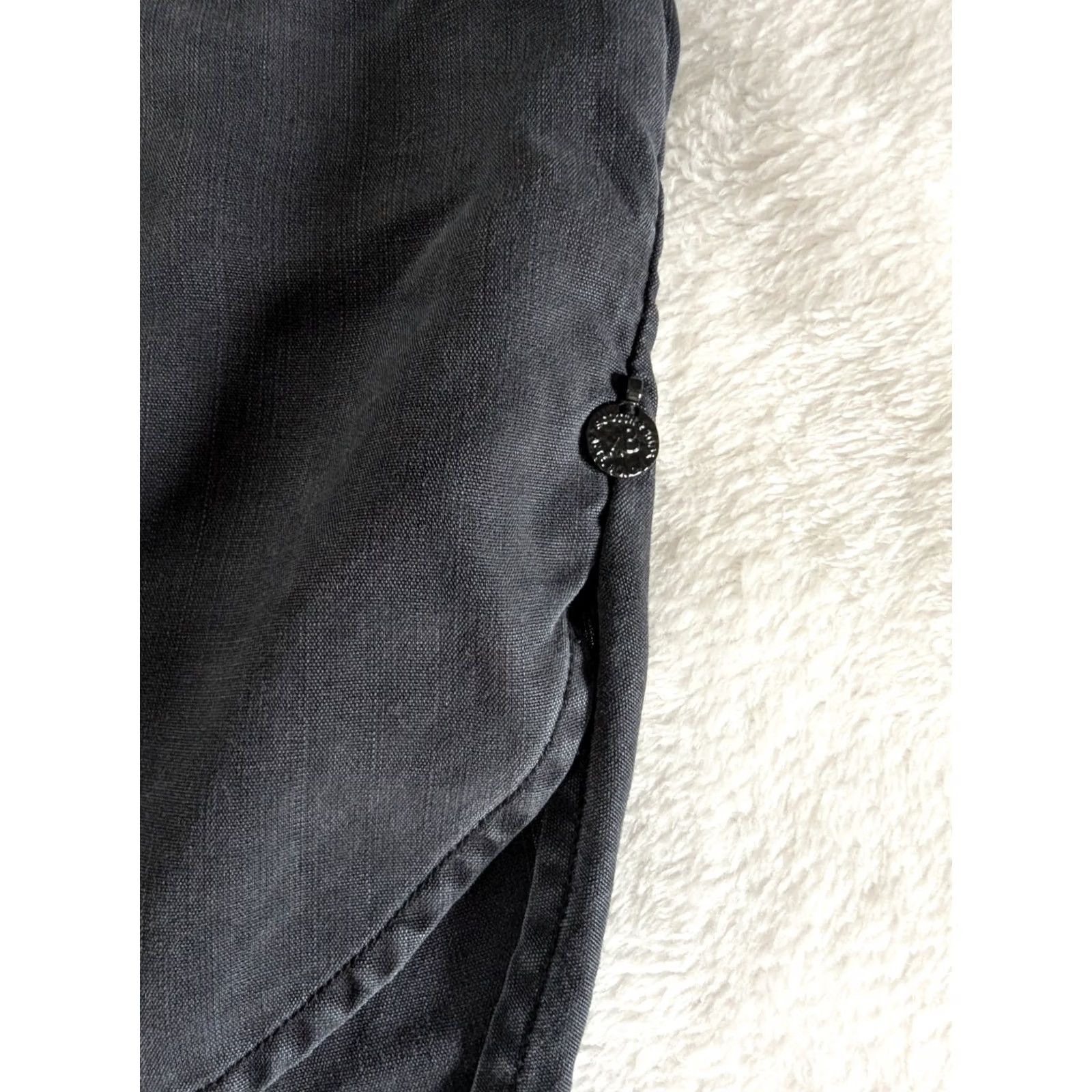 Scotch & Soda Scotch & Soda Sleeveless Gray Top Lace Up Women Size 1 Tank Neutral Minimalist Womens Size XS / US 0-2 / IT 36-38 - 4 Thumbnail