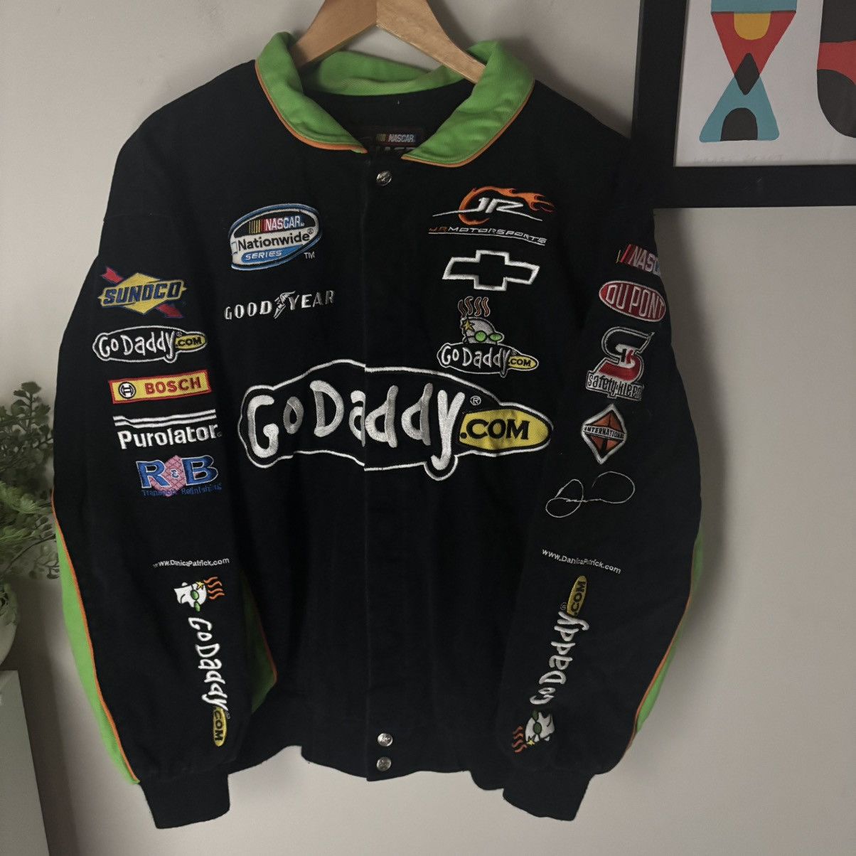 Other Chase Authentics Nascar Racing Jacket Danica Patrick #7 Size US M / EU 48-50 / 2 - 1 Thumbnail