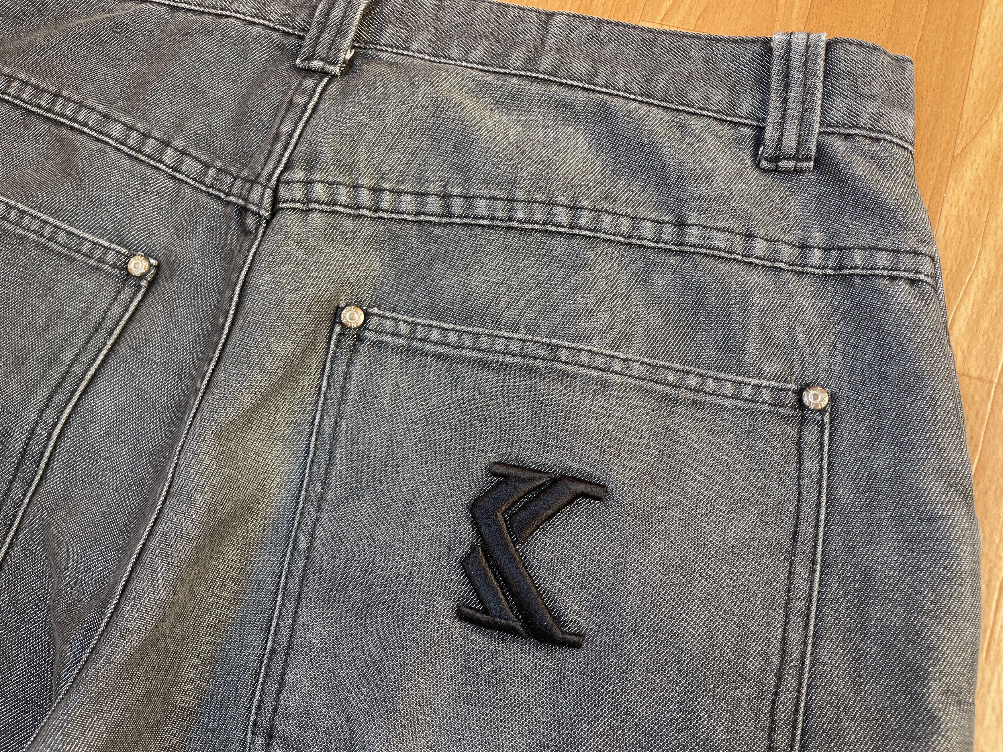 Karl Kani KARL KANI jeans shiny vintage baggy jeans silver metallic 34 Size US 34 / EU 50 - 8 Thumbnail