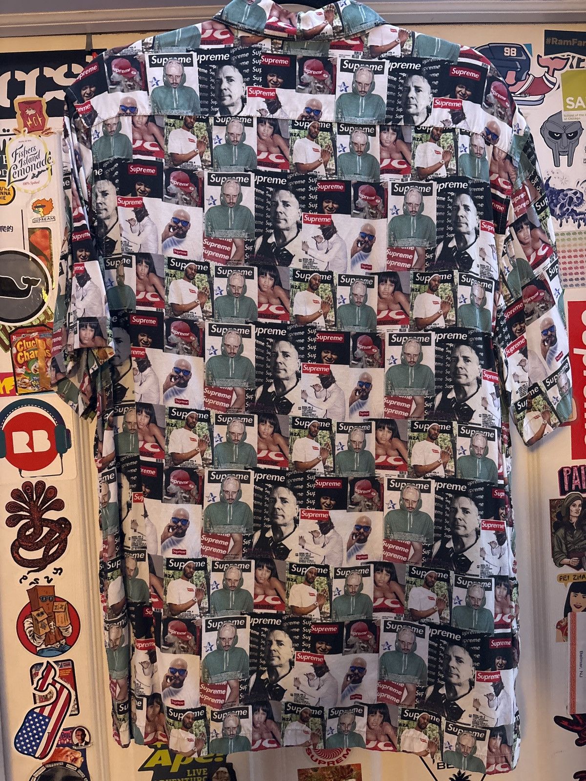 Supreme Supreme Magazine button up SS23 Size US L / EU 52-54 / 3 - 5 Thumbnail