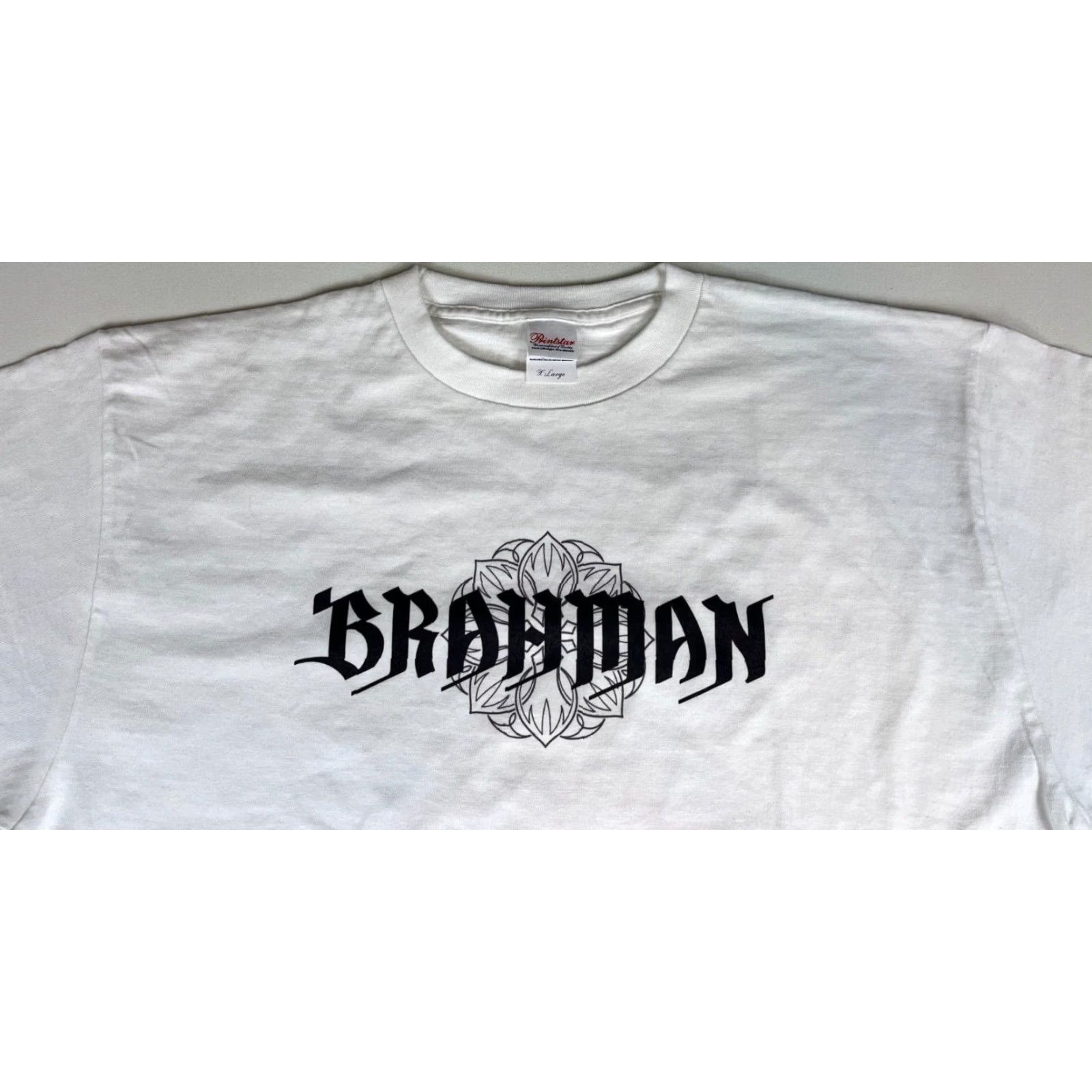 Vintage VINTAGE Brahman Eternal Recurrence Album Promo T-Shirt Punk Band Sz XL Shirt Mens White Cotton Graphic Print Short Sleeve Crew Neck Double-Sided Size US XL / EU 56 / 4 - 4 Thumbnail