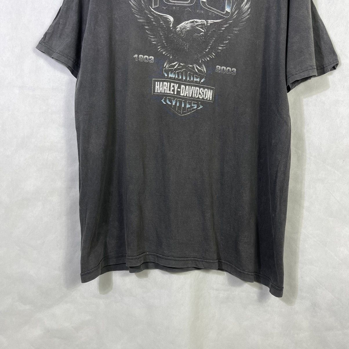 Harley Davidson × Vintage Vintage Harley Davidson 100 years Anniversary Fade Tee 🔥 Size US XL / EU 56 / 4 - 4 Thumbnail