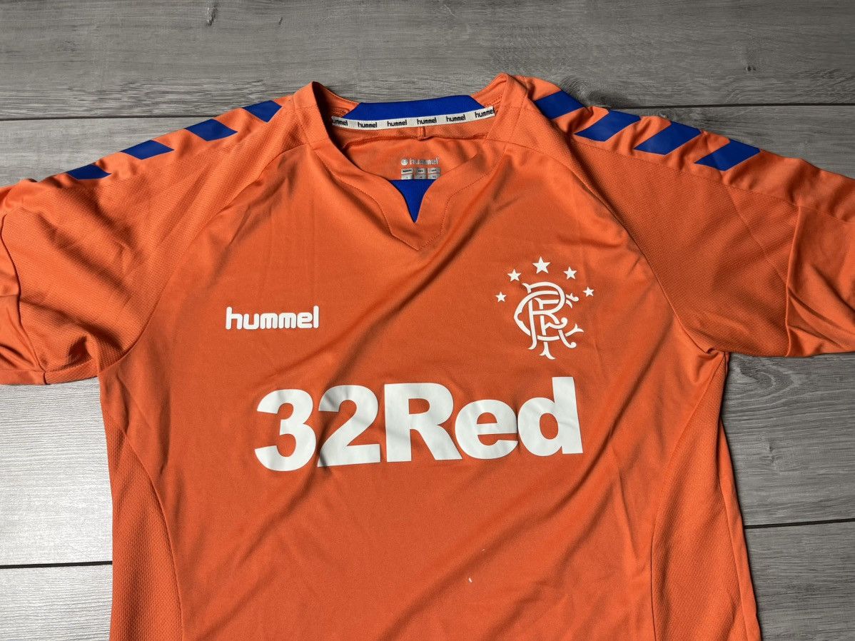 Hummel Rangers Hummel 2018/19 Third Football Shirt Soccer Jersey Size US L / EU 52-54 / 3 - 3 Thumbnail