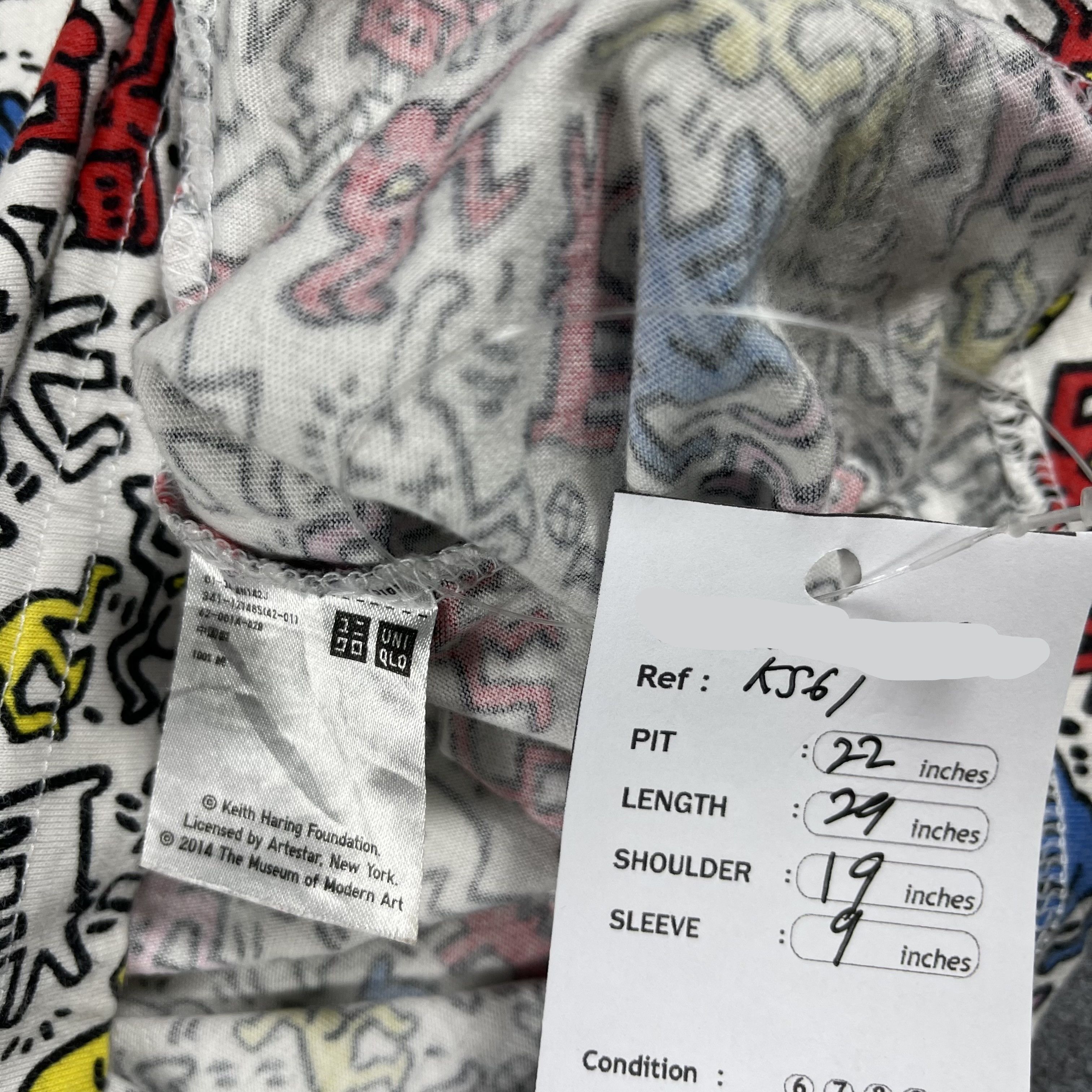Keith Haring Keith Hering x Uniqlo T-shirt Size US XL / EU 56 / 4 - 4 Thumbnail
