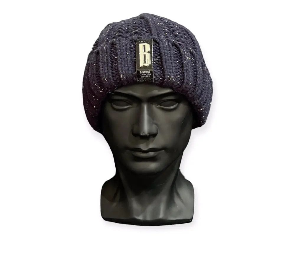 Vintage Vintage G Stone Beanie Hat Size ONE SIZE - 1 Thumbnail