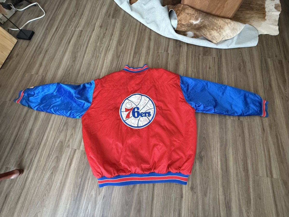 Mitchell & Ness Vintage Hardwood Classics Philadelphia 76ers sixers jacket Size US XL / EU 56 / 4 - 7 Thumbnail
