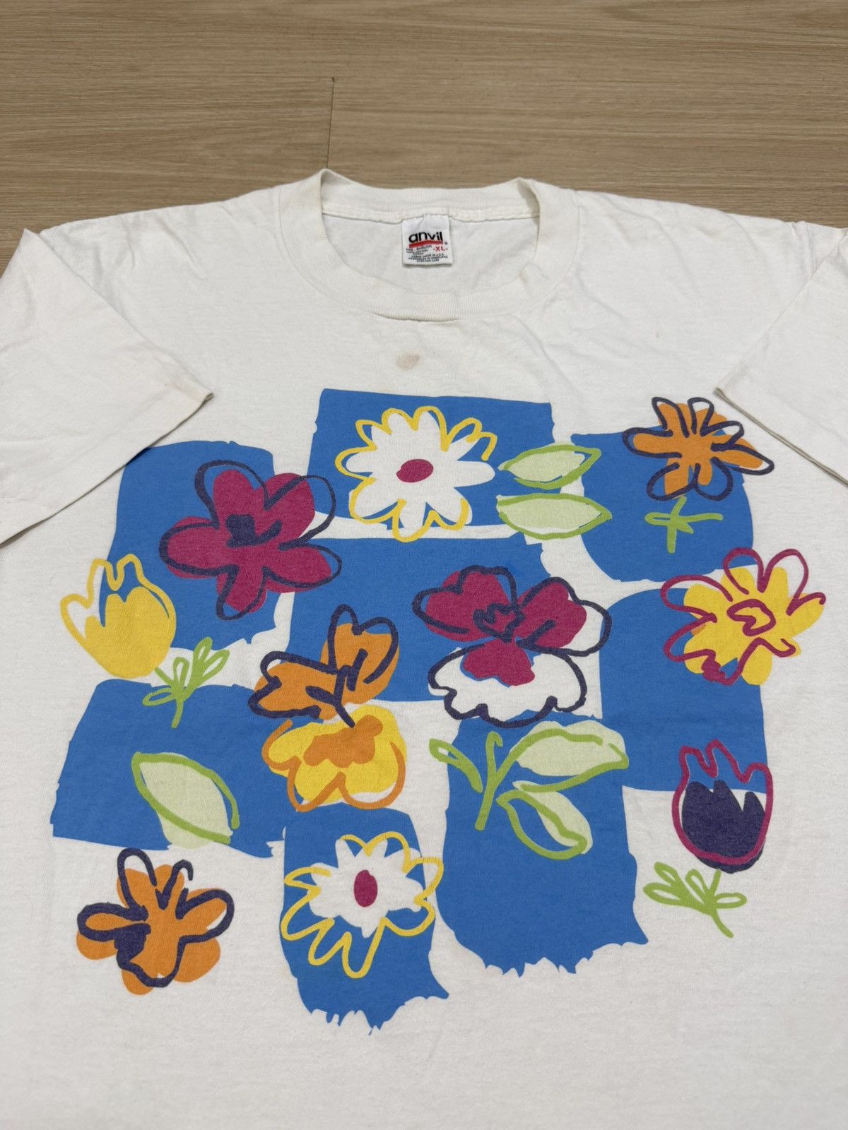 Other Vintage flower t-shirt Size US XL / EU 56 / 4 - 1 Thumbnail
