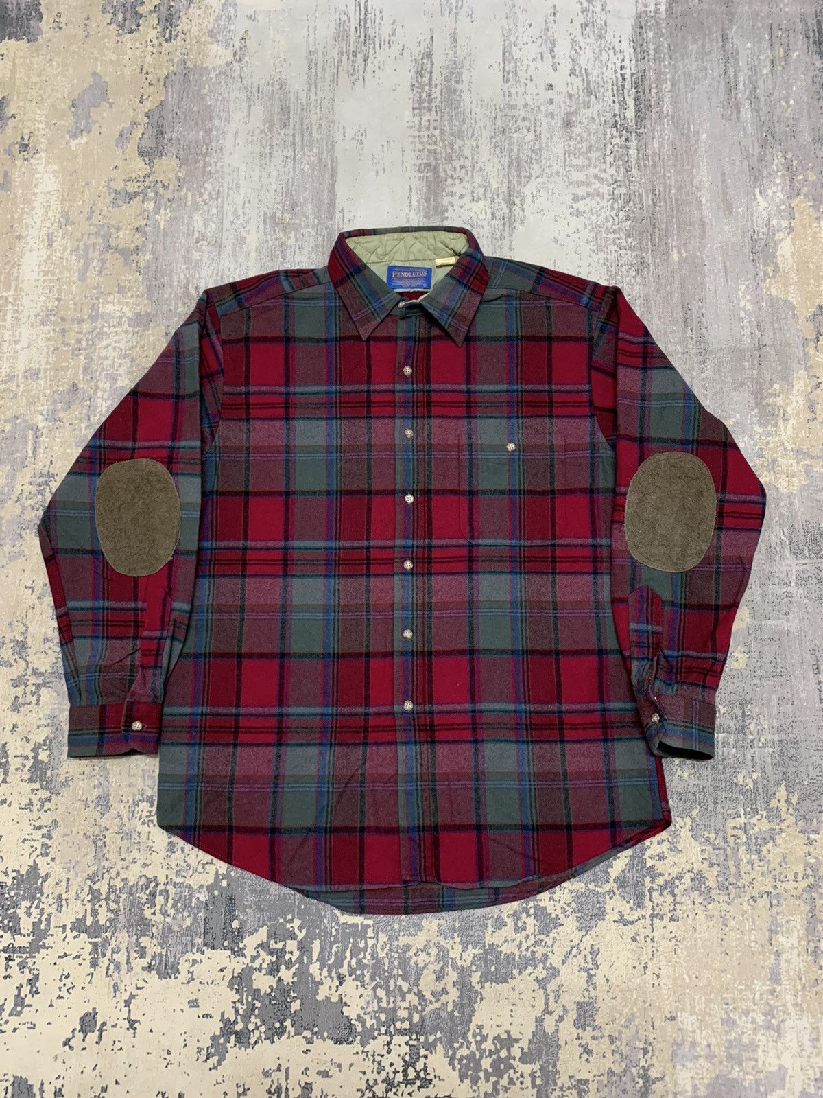 Pendleton Vintage Pandleton Wool Plaid Flannel Shirt Size US L / EU 52-54 / 3 - 1 Thumbnail