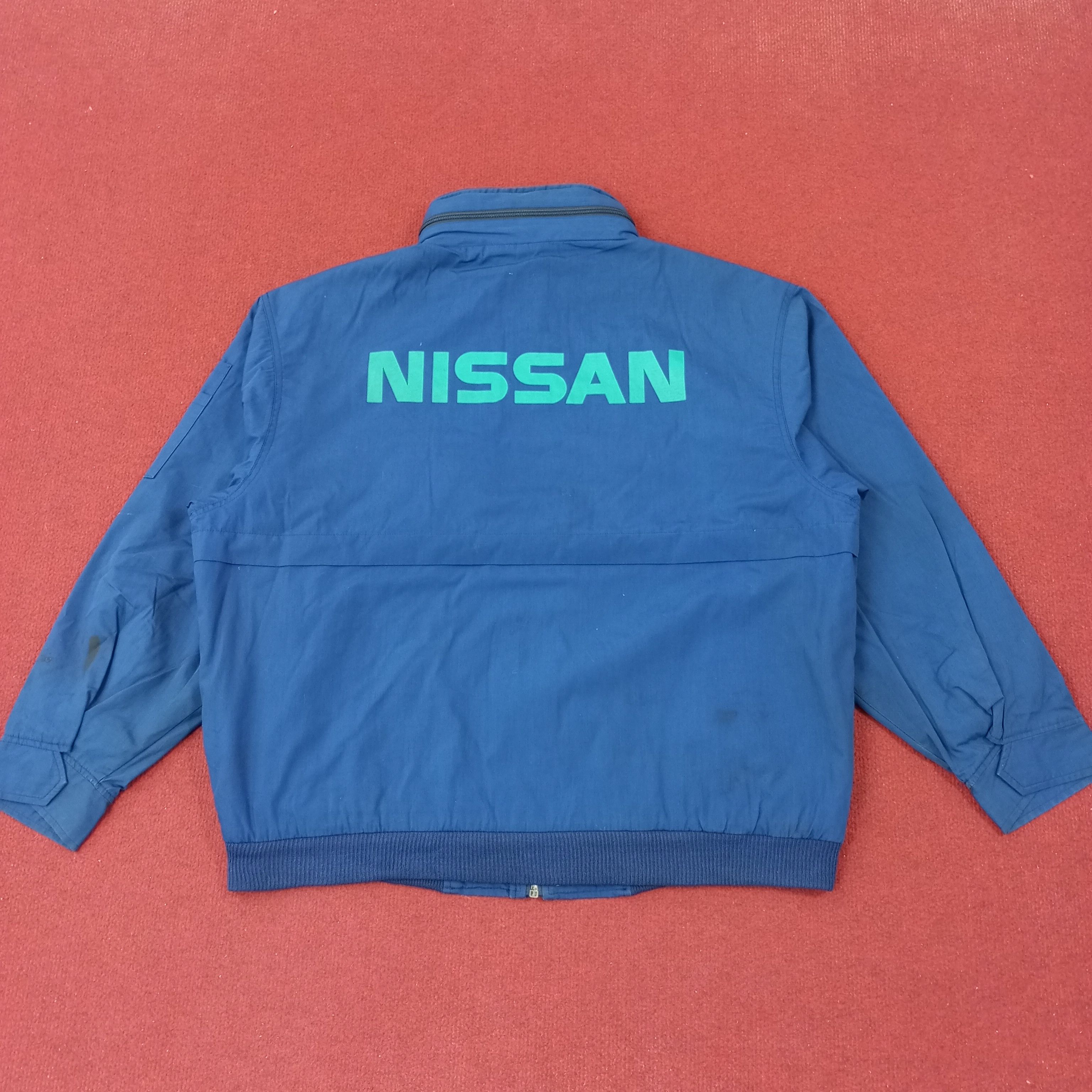Japanese Brand × Vintage Nissan Japanese Motorsports Jacket c216n1 Size US XL / EU 56 / 4 - 1 Thumbnail
