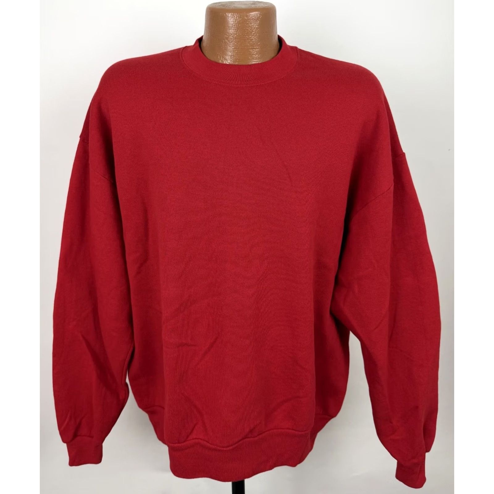 Jerzees VINTAGE Jerzees Sweatshirt Mens XL Red Crewneck 80s 90s USA Made Size US XL / EU 56 / 4 - 2 Thumbnail