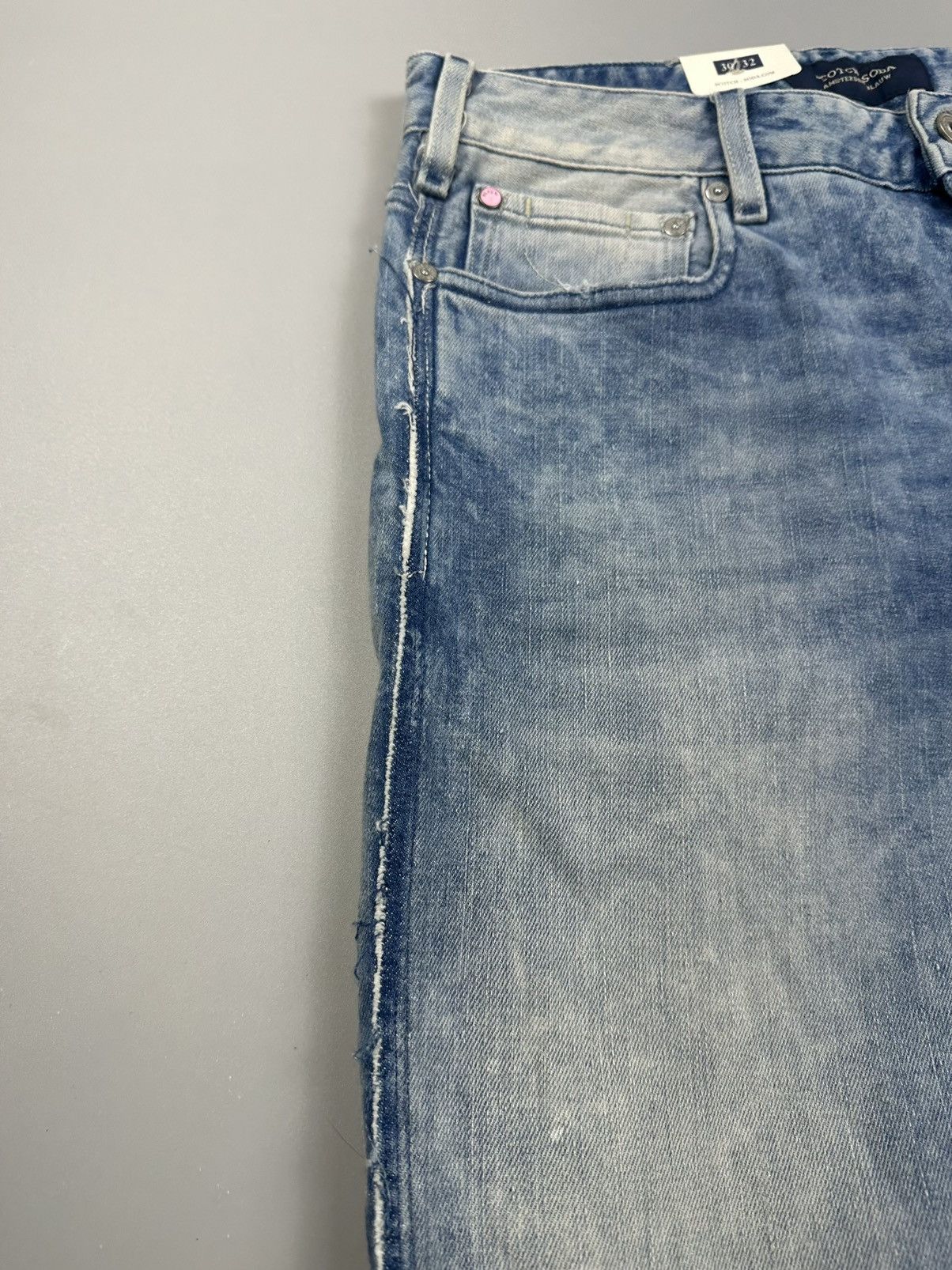 Scotch & Soda Scotch&Soda Rip Style Washed blue outside seam style Size US 30 / EU 46 - 4 Thumbnail
