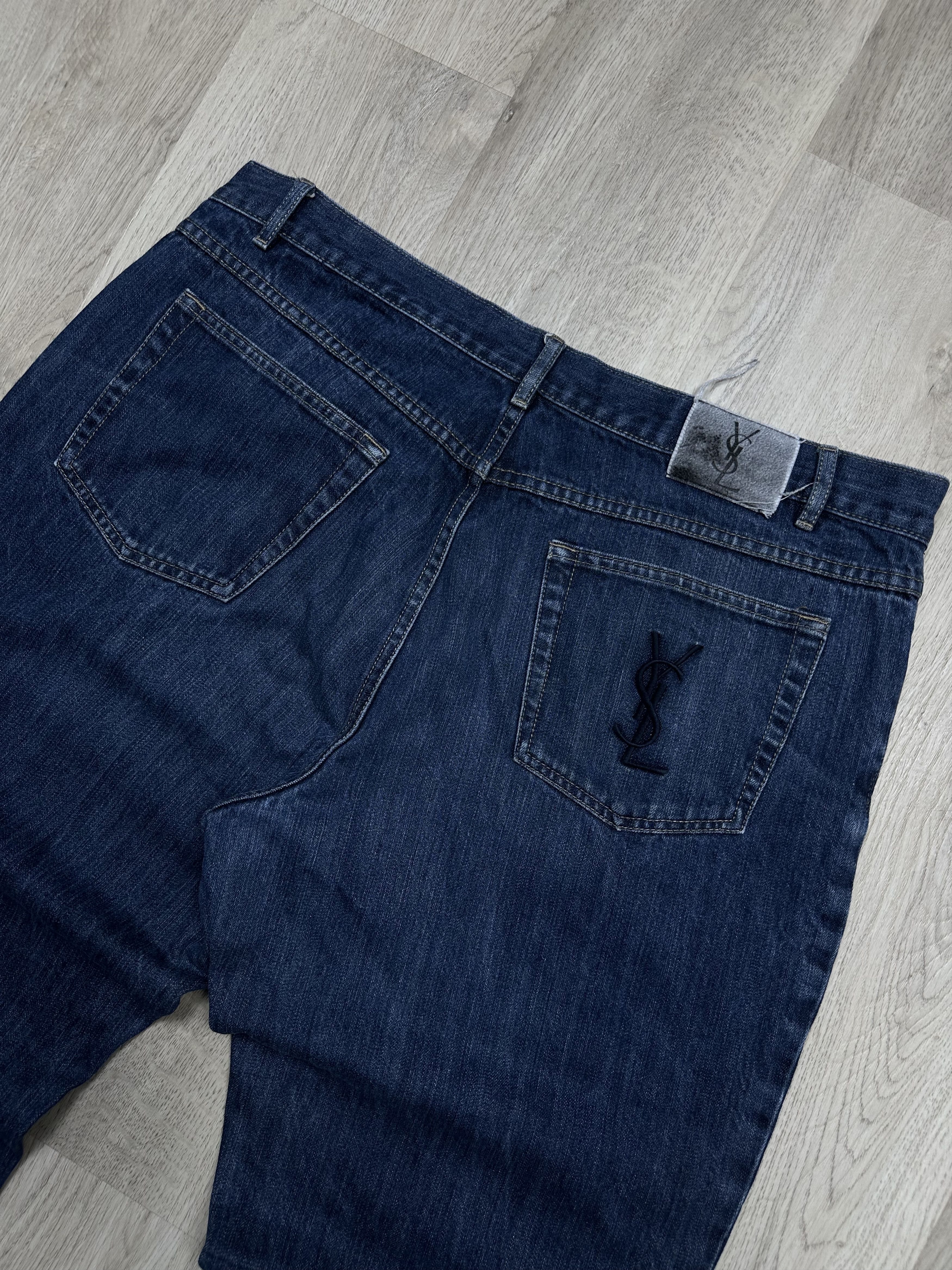 Yves Saint Laurent Yves Saint Laurent YSL Vintage Mens Denim Pants Jeans Size US 40 / EU 56 - 2 Thumbnail
