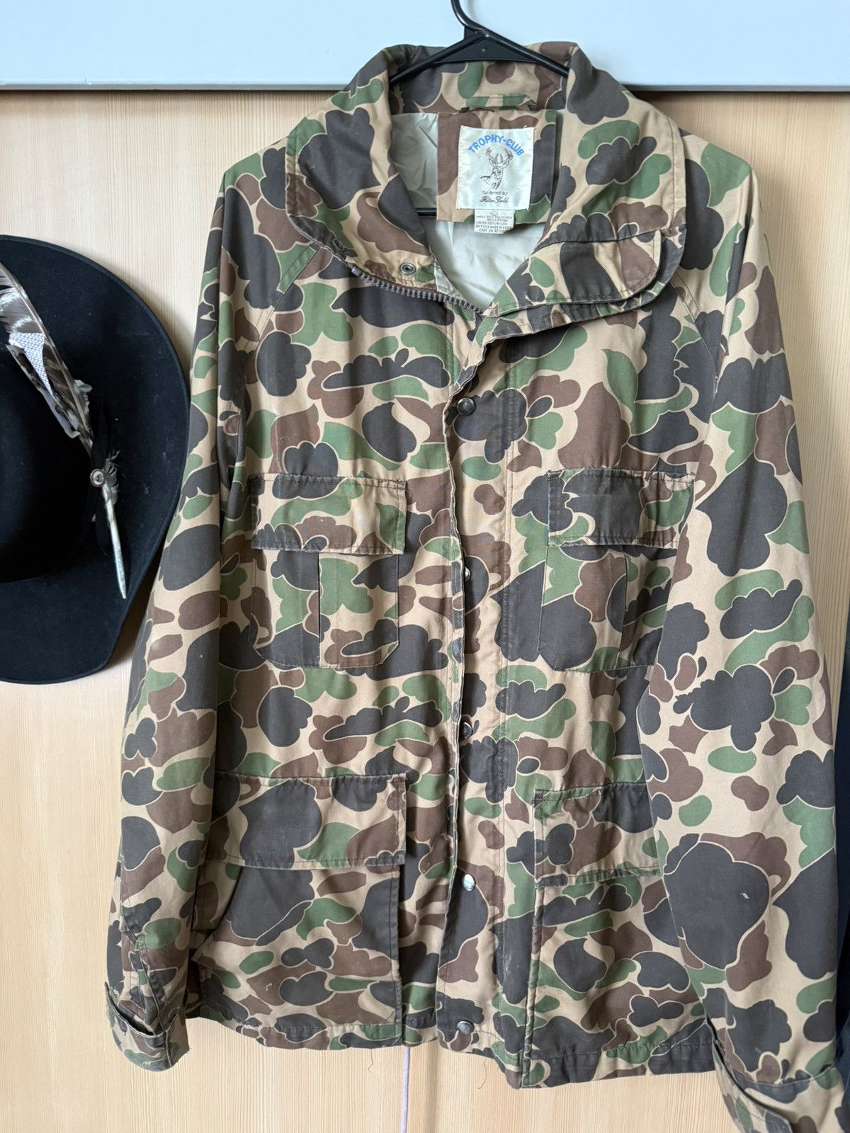 Vintage ⚡️⚡️ Trophy Club VINTAGE DUCK CAMO ⚡️⚡️ Size US L / EU 52-54 / 3 - 1 Thumbnail