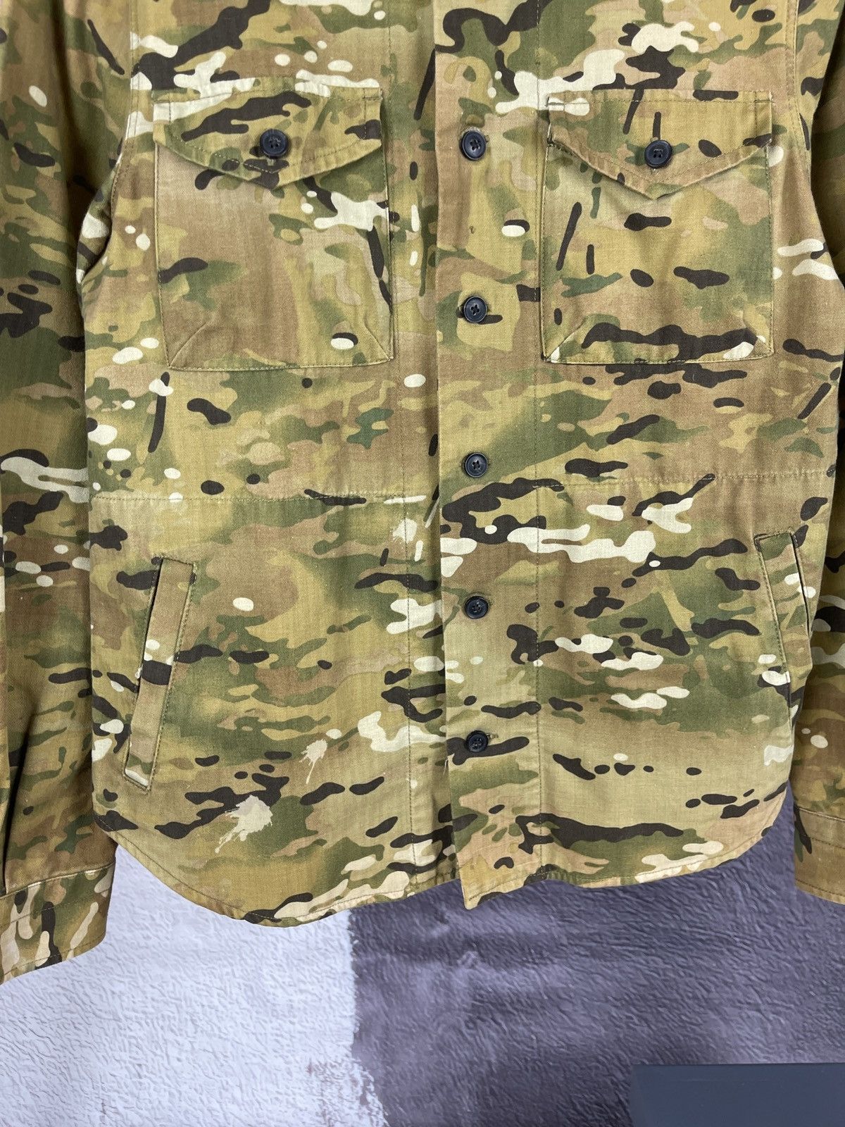 Allsaints Allsaints Ernesto LS shirt military utility overshirt Size US M / EU 48-50 / 2 - 7 Thumbnail