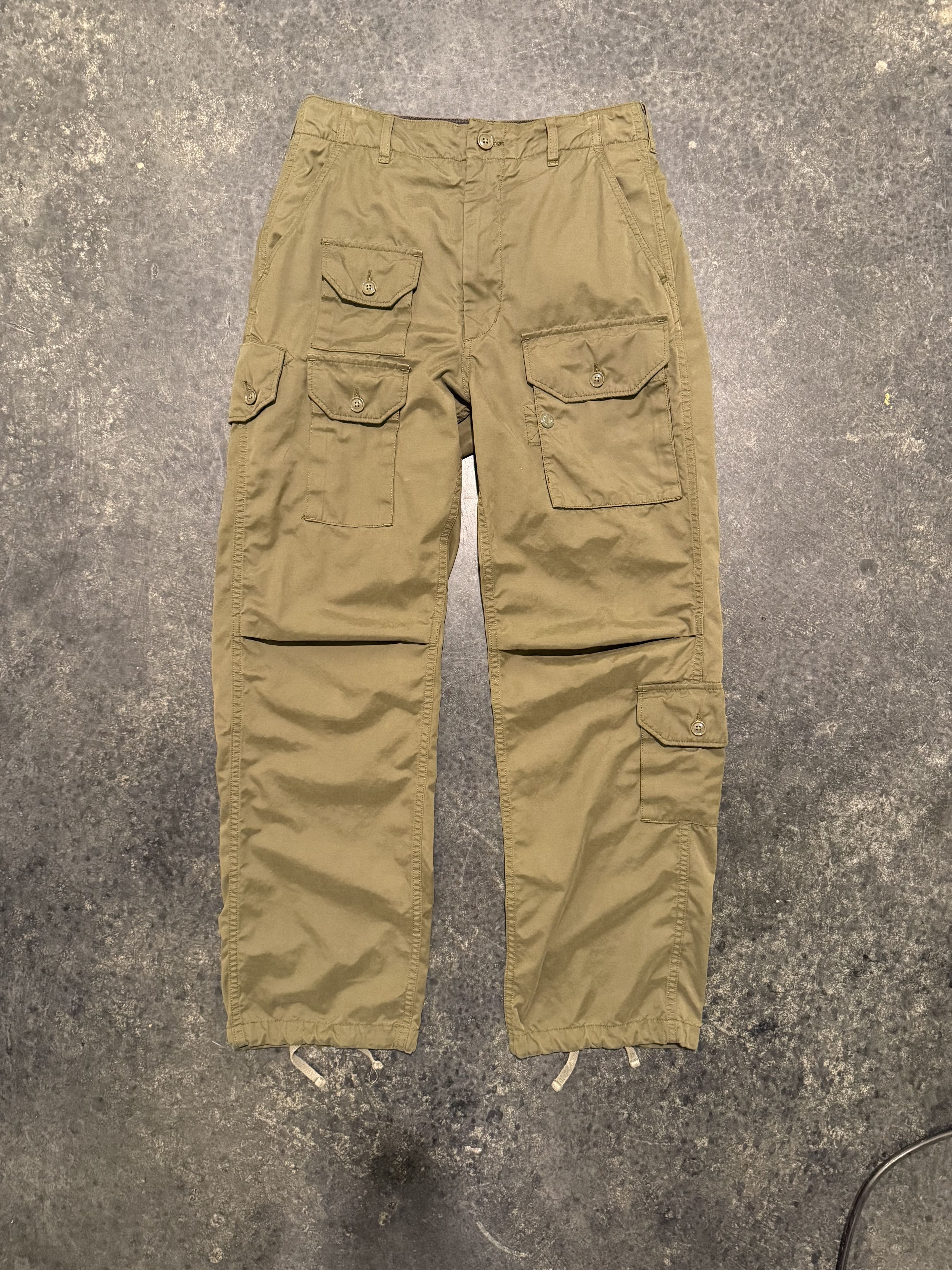 Engineered Garments Flight Pant PC - Olive Size US 28 / EU 44 - 1 Thumbnail