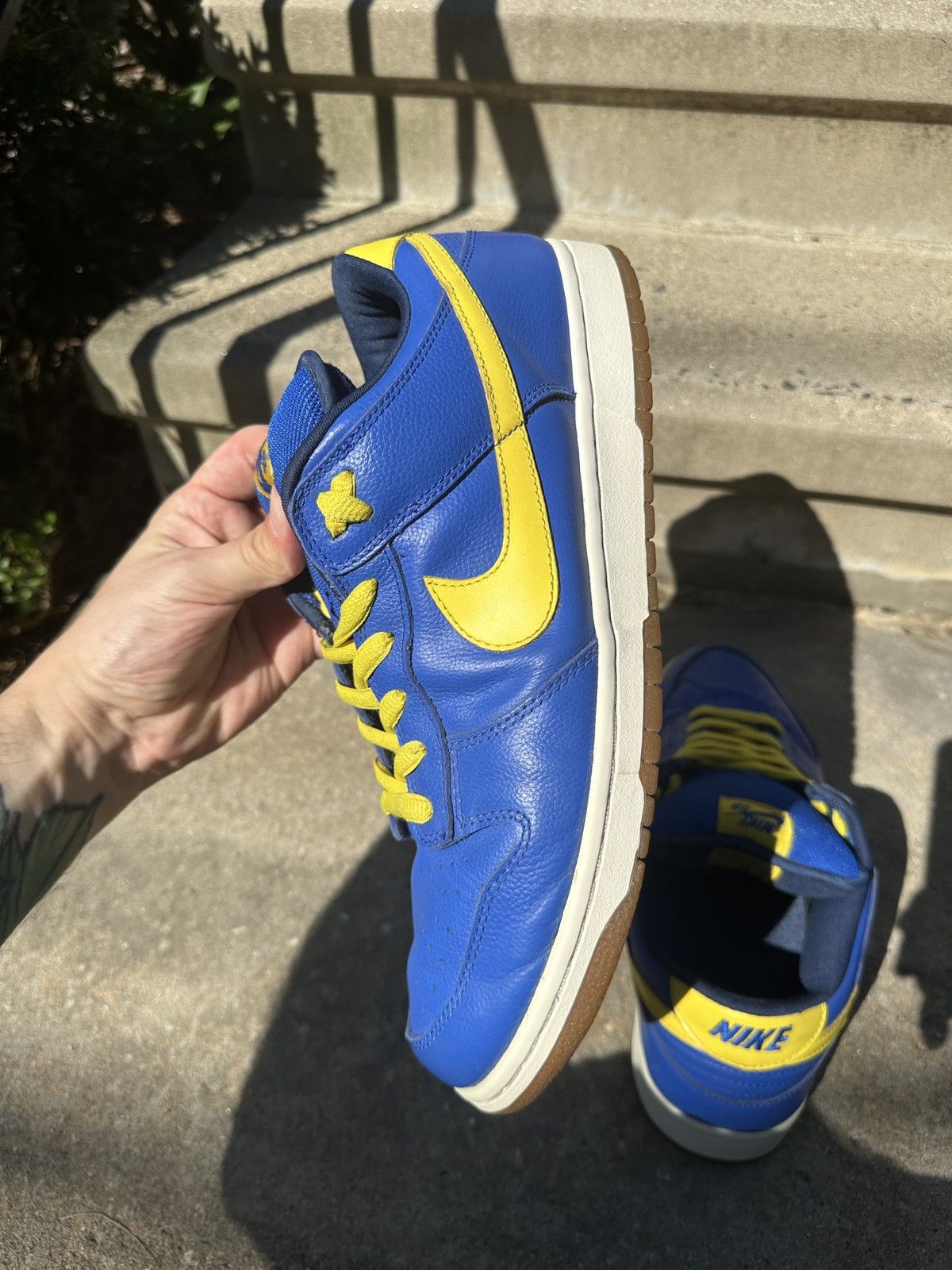 Nike Nike Dunk Low Pro SB Boca Junior Jr Size US 13 / EU 46 - 16 Thumbnail
